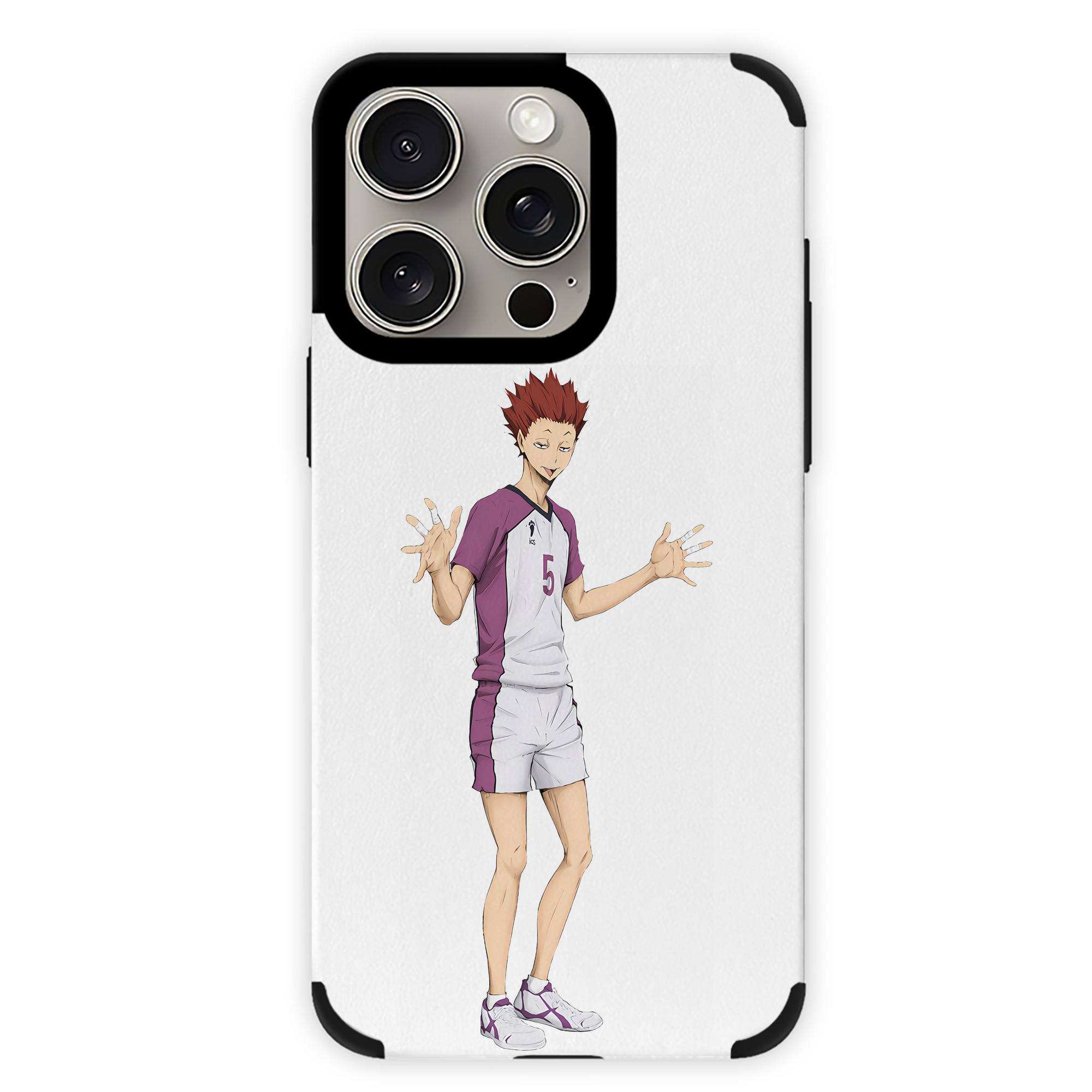 （画像用） ハイキュー!! Haikyu!! 【iPhone15ProMax対応】 PUレザー スマホケース 耐衝撃＆黄変防止