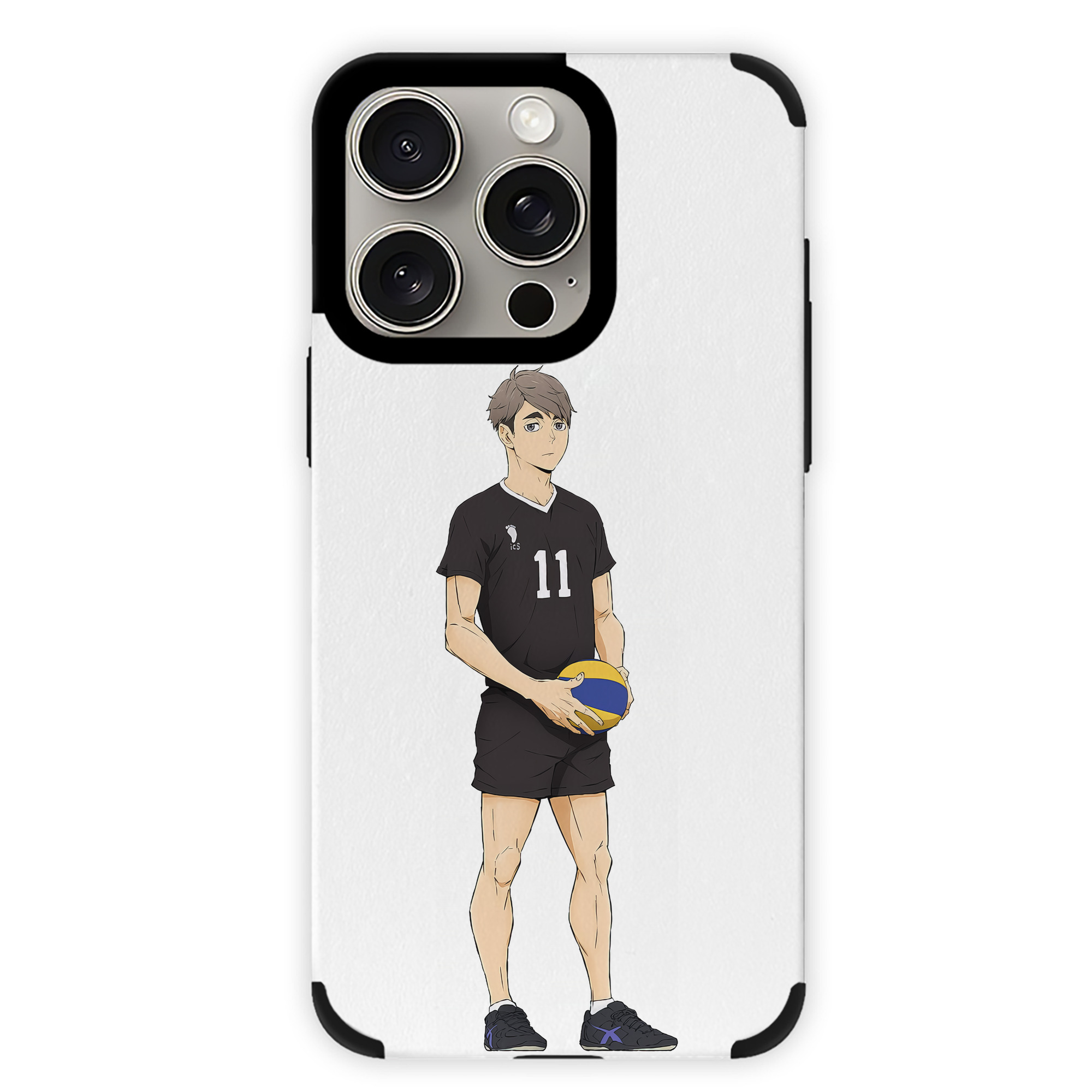 （画像用） ハイキュー!! Haikyu!! 【iPhone15ProMax対応】 PUレザー スマホケース 耐衝撃＆黄変防止