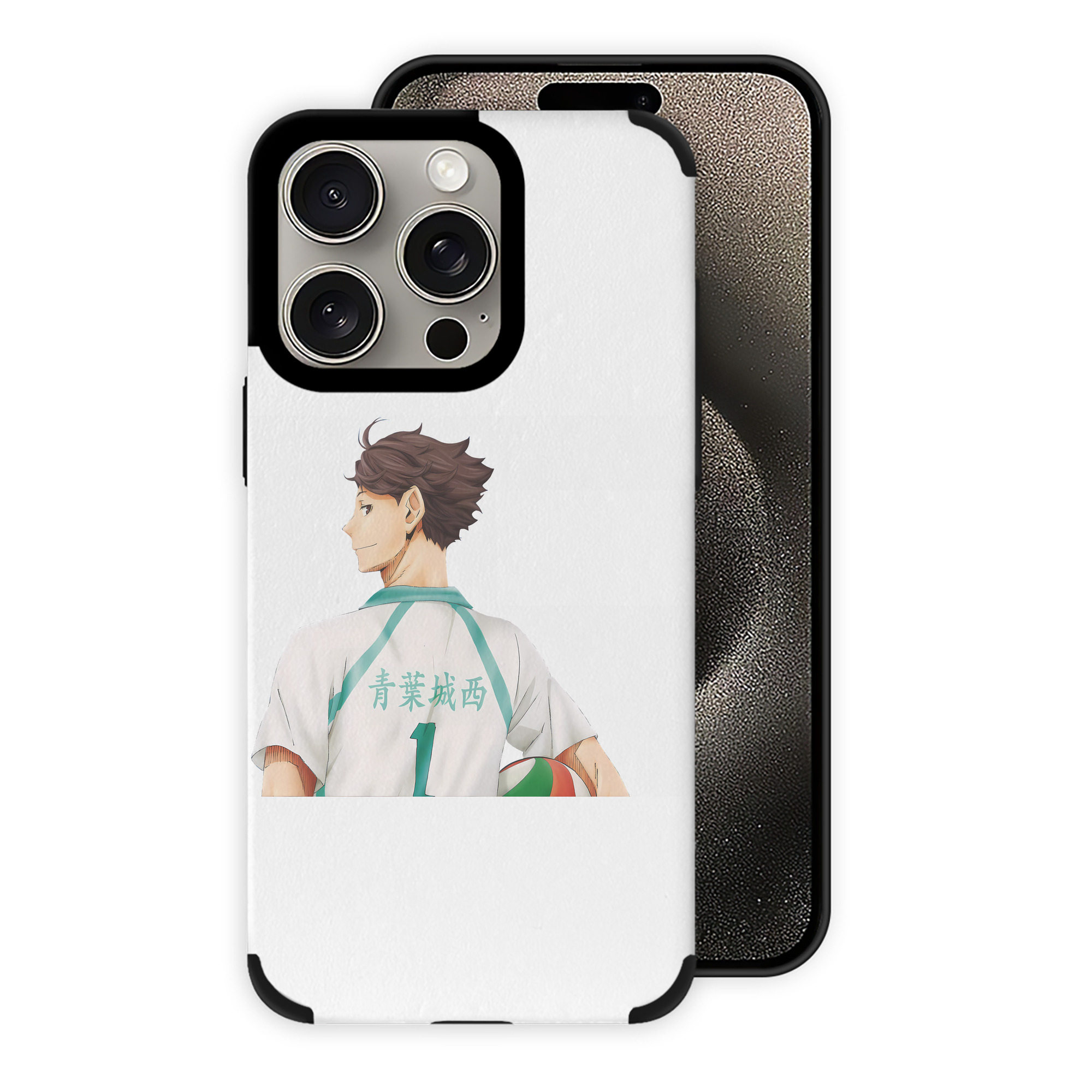 （画像用） ハイキュー!! Haikyu!! 【iPhone15ProMax対応】 PUレザー スマホケース 耐衝撃＆黄変防止