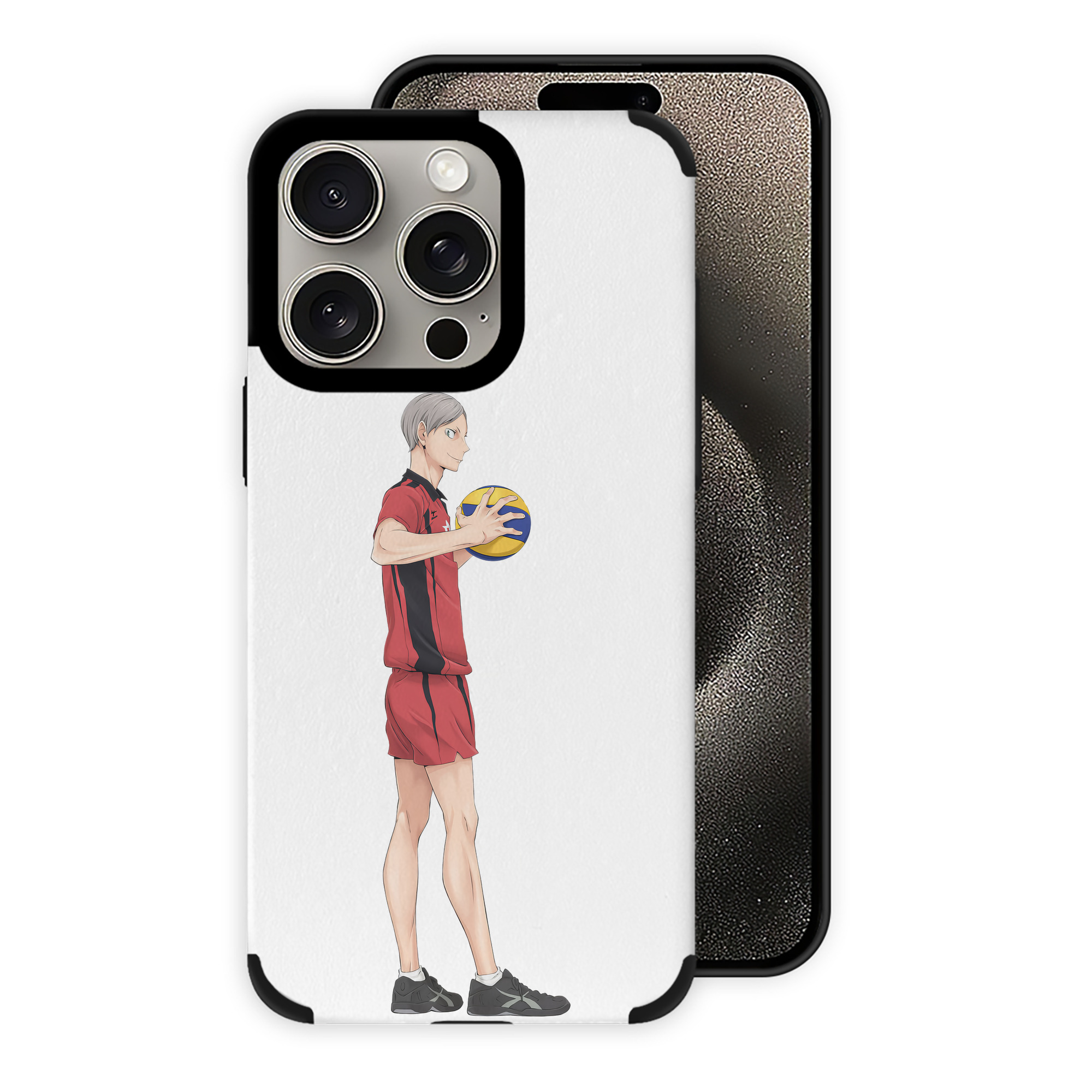 （画像用） ハイキュー!! Haikyu!! 【iPhone15ProMax対応】 PUレザー スマホケース 耐衝撃＆黄変防止