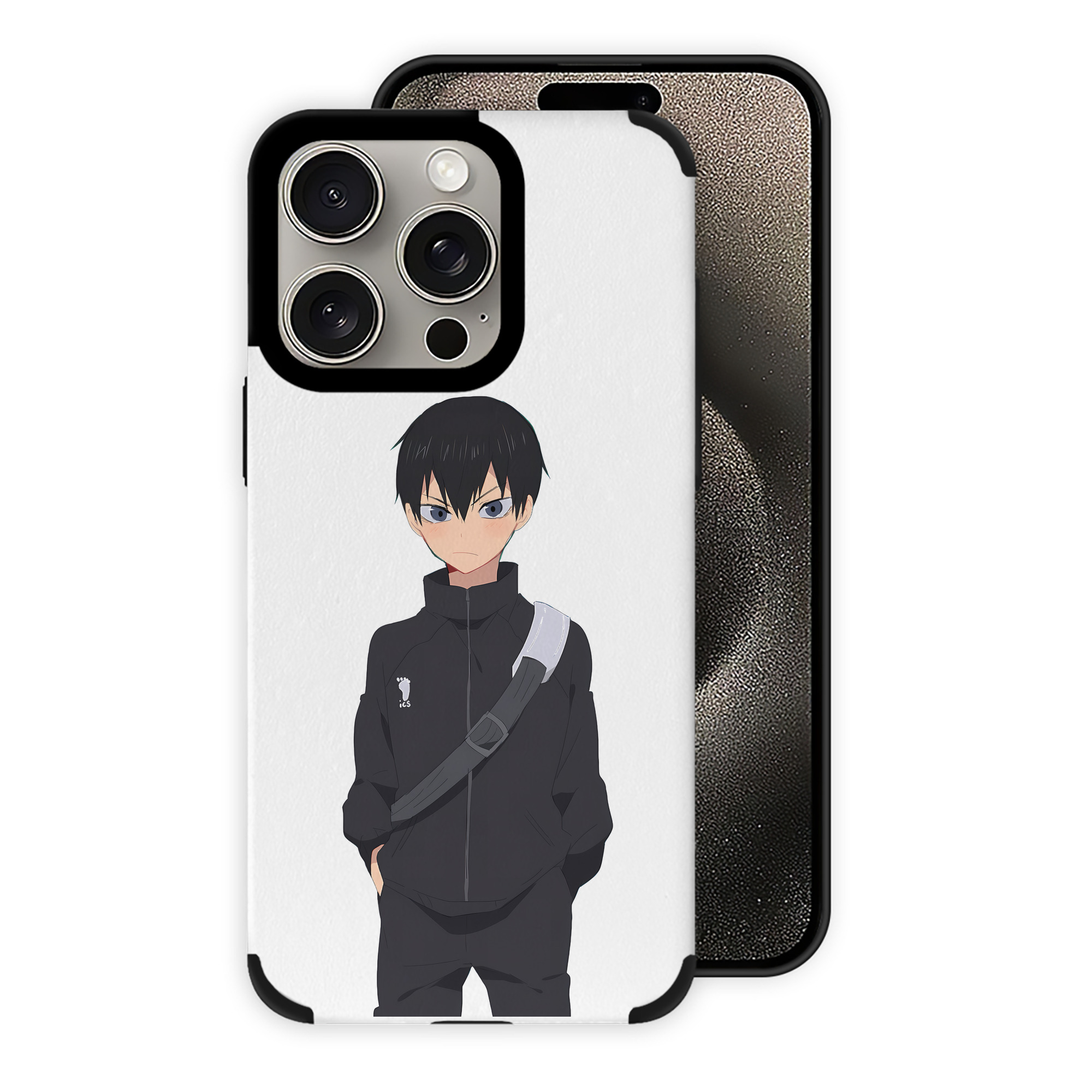 （画像用） ハイキュー!! Haikyu!! 【iPhone15ProMax対応】 PUレザー スマホケース 耐衝撃＆黄変防止