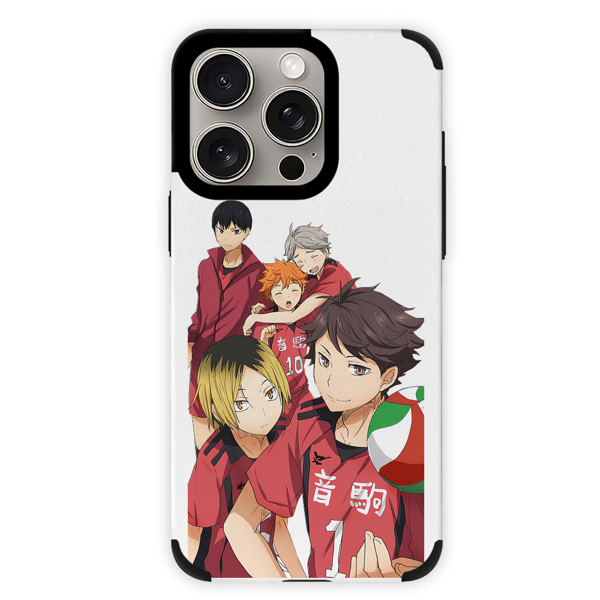（画像用） ハイキュー!! Haikyu!! 【iPhone15ProMax対応】 PUレザー スマホケース 耐衝撃＆黄変防止