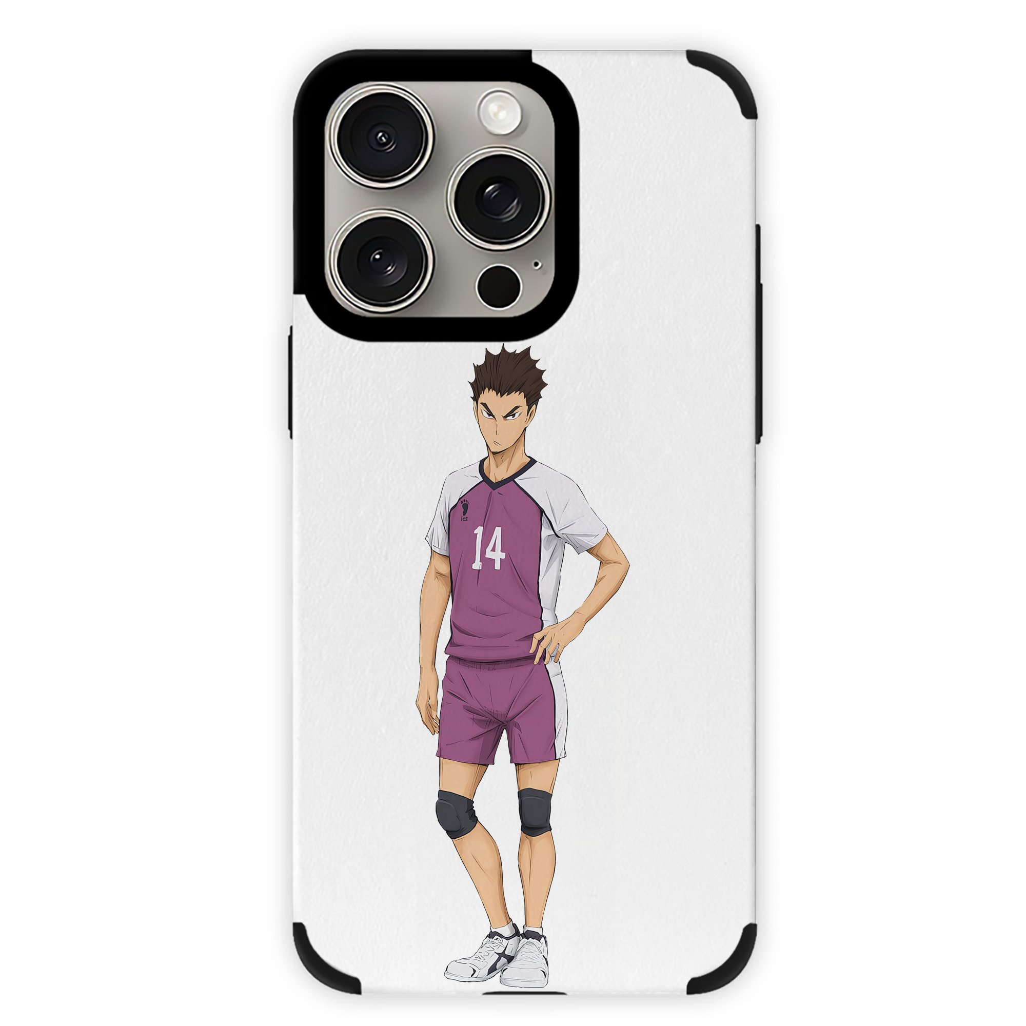 （画像用） ハイキュー!! Haikyu!! 【iPhone15ProMax対応】 PUレザー スマホケース 耐衝撃＆黄変防止