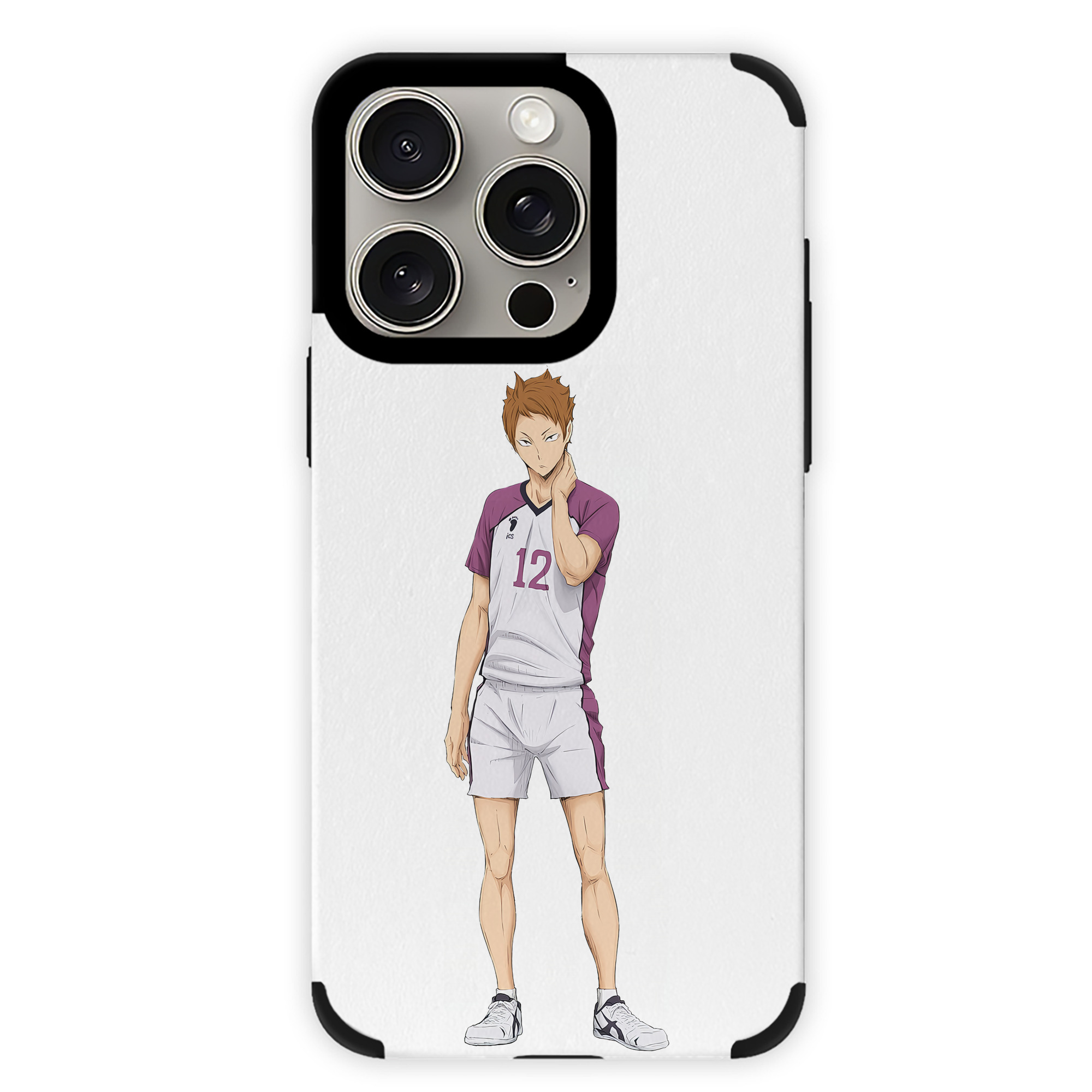 （画像用） ハイキュー!! Haikyu!! 【iPhone15ProMax対応】 PUレザー スマホケース 耐衝撃＆黄変防止