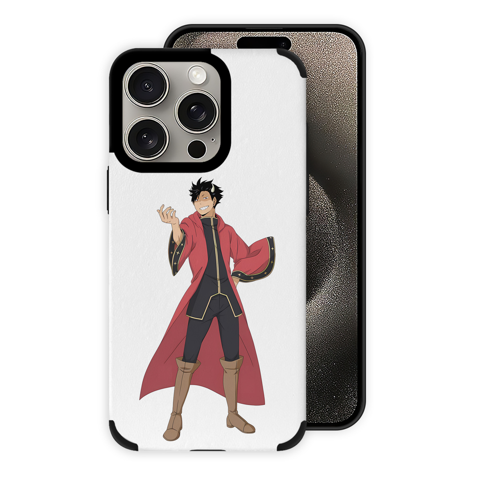（画像用） ハイキュー!! Haikyu!! 【iPhone15ProMax対応】 PUレザー スマホケース 耐衝撃＆黄変防止
