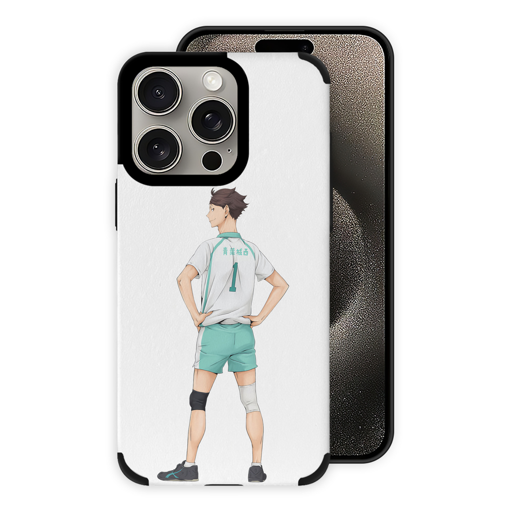 （画像用） ハイキュー!! Haikyu!! 【iPhone15ProMax対応】 PUレザー スマホケース 耐衝撃＆黄変防止