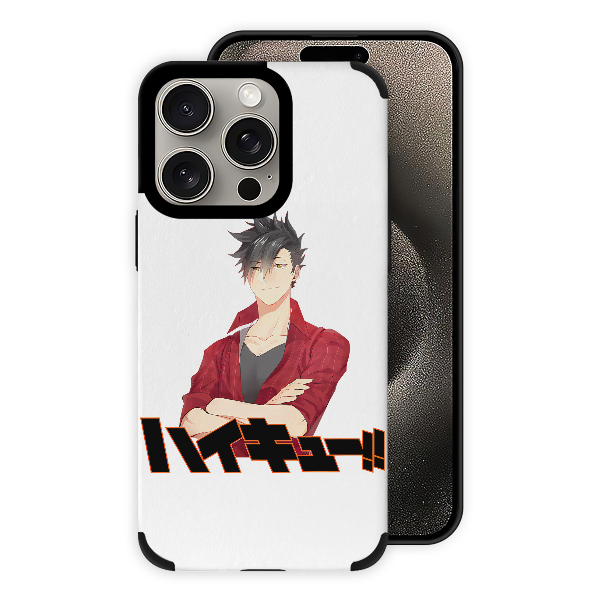 （画像用） ハイキュー!! Haikyu!! 【iPhone15ProMax対応】 PUレザー スマホケース 耐衝撃＆黄変防止