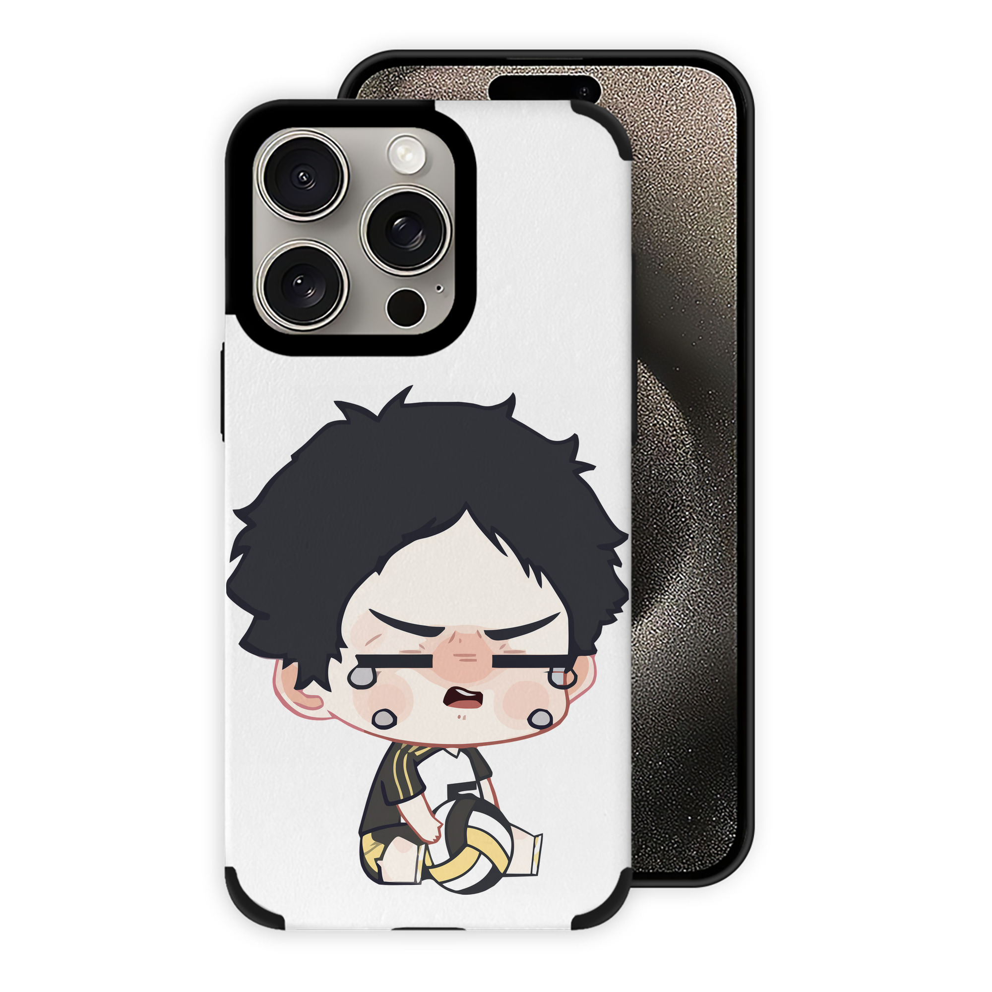 （画像用） ハイキュー!! Haikyu!! 【iPhone15ProMax対応】 PUレザー スマホケース 耐衝撃＆黄変防止