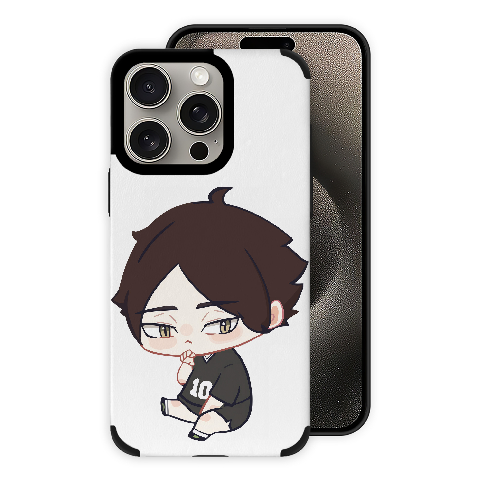 （画像用） ハイキュー!! Haikyu!! 【iPhone15ProMax対応】 PUレザー スマホケース 耐衝撃＆黄変防止