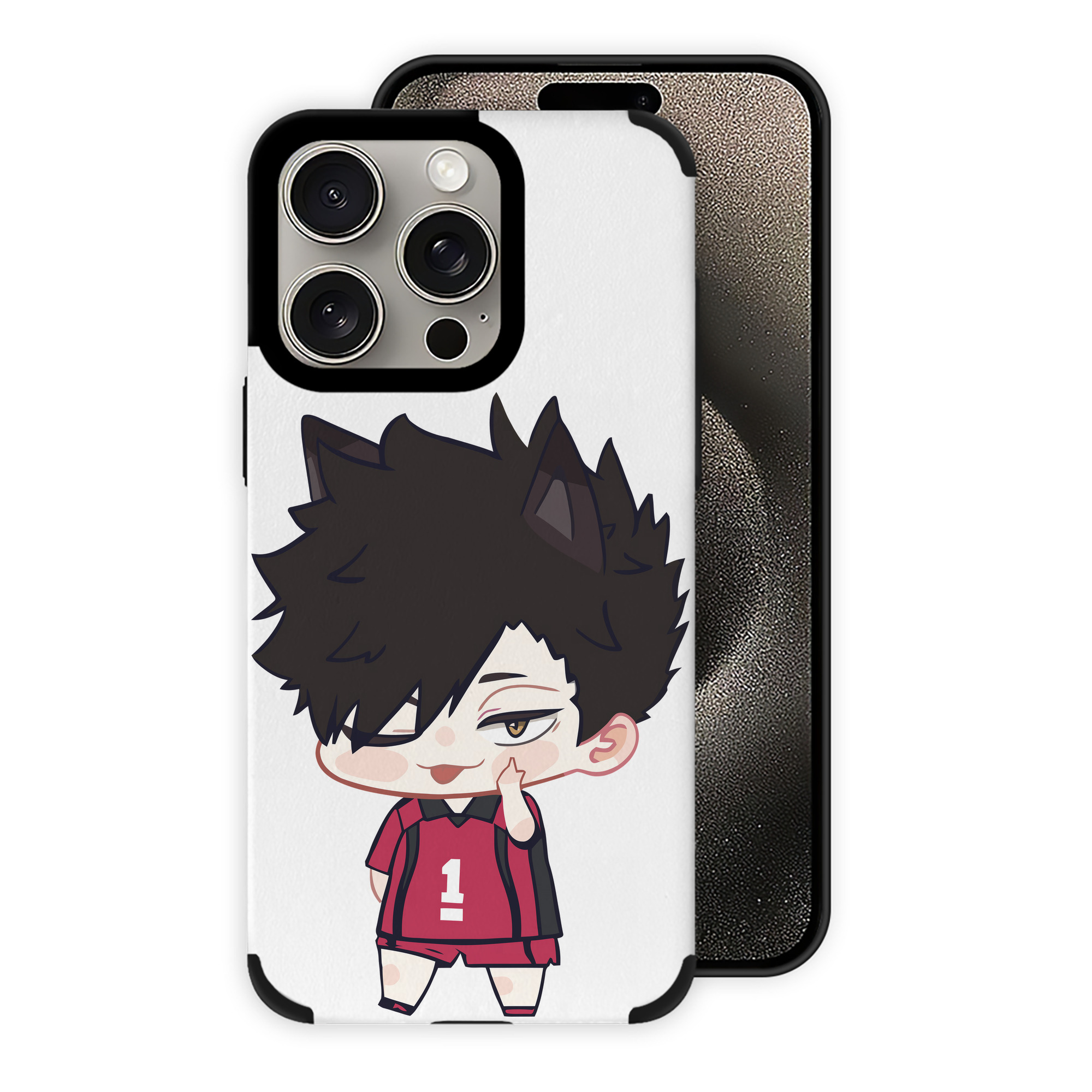 （画像用） ハイキュー!! Haikyu!! 【iPhone15ProMax対応】 PUレザー スマホケース 耐衝撃＆黄変防止