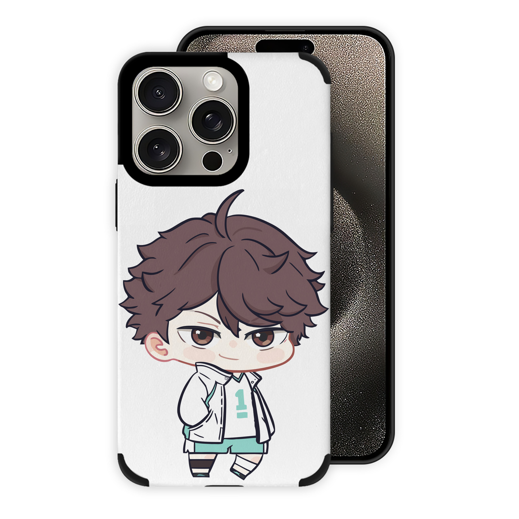 （画像用） ハイキュー!! Haikyu!! 【iPhone15ProMax対応】 PUレザー スマホケース 耐衝撃＆黄変防止