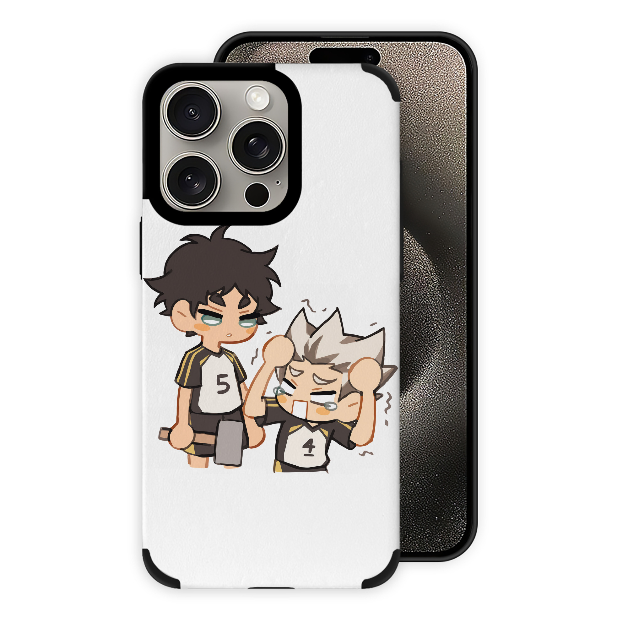 （画像用） ハイキュー!! Haikyu!! 【iPhone15ProMax対応】 PUレザー スマホケース 耐衝撃＆黄変防止
