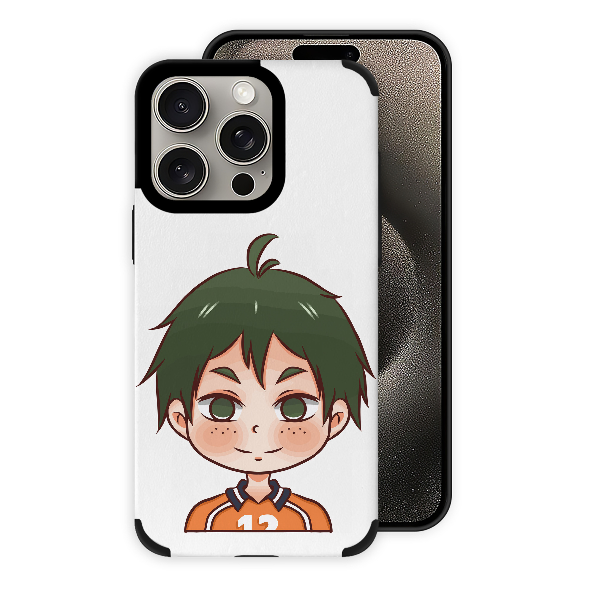 （画像用） ハイキュー!! Haikyu!! 【iPhone15ProMax対応】 PUレザー スマホケース 耐衝撃＆黄変防止
