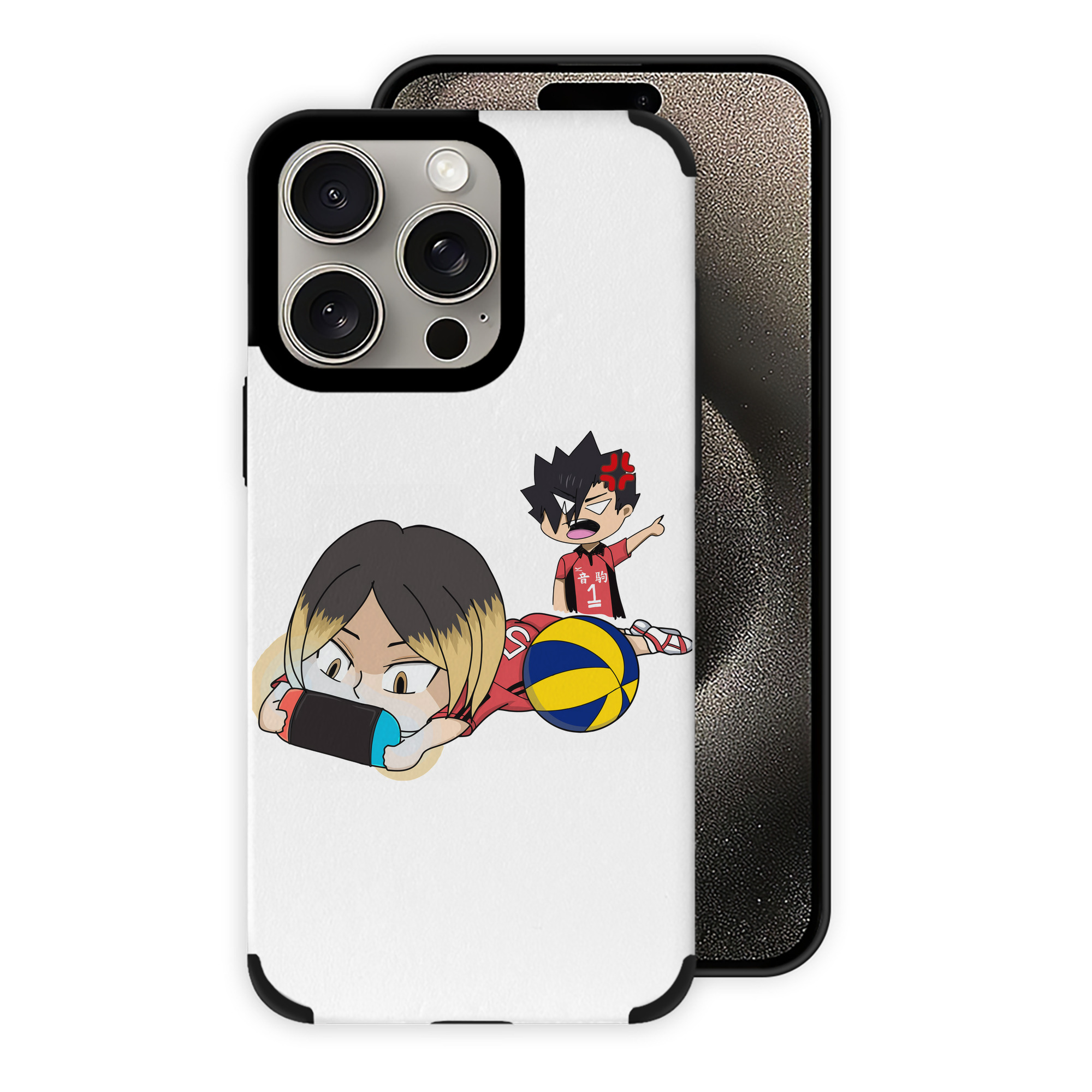 （画像用） ハイキュー!! Haikyu!! 【iPhone15ProMax対応】 PUレザー スマホケース 耐衝撃＆黄変防止