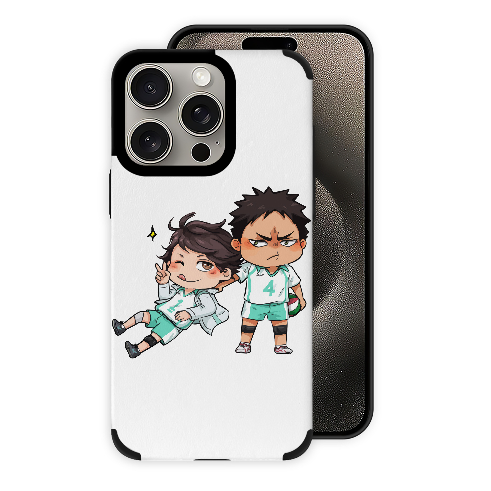 （画像用） ハイキュー!! Haikyu!! 【iPhone15ProMax対応】 PUレザー スマホケース 耐衝撃＆黄変防止