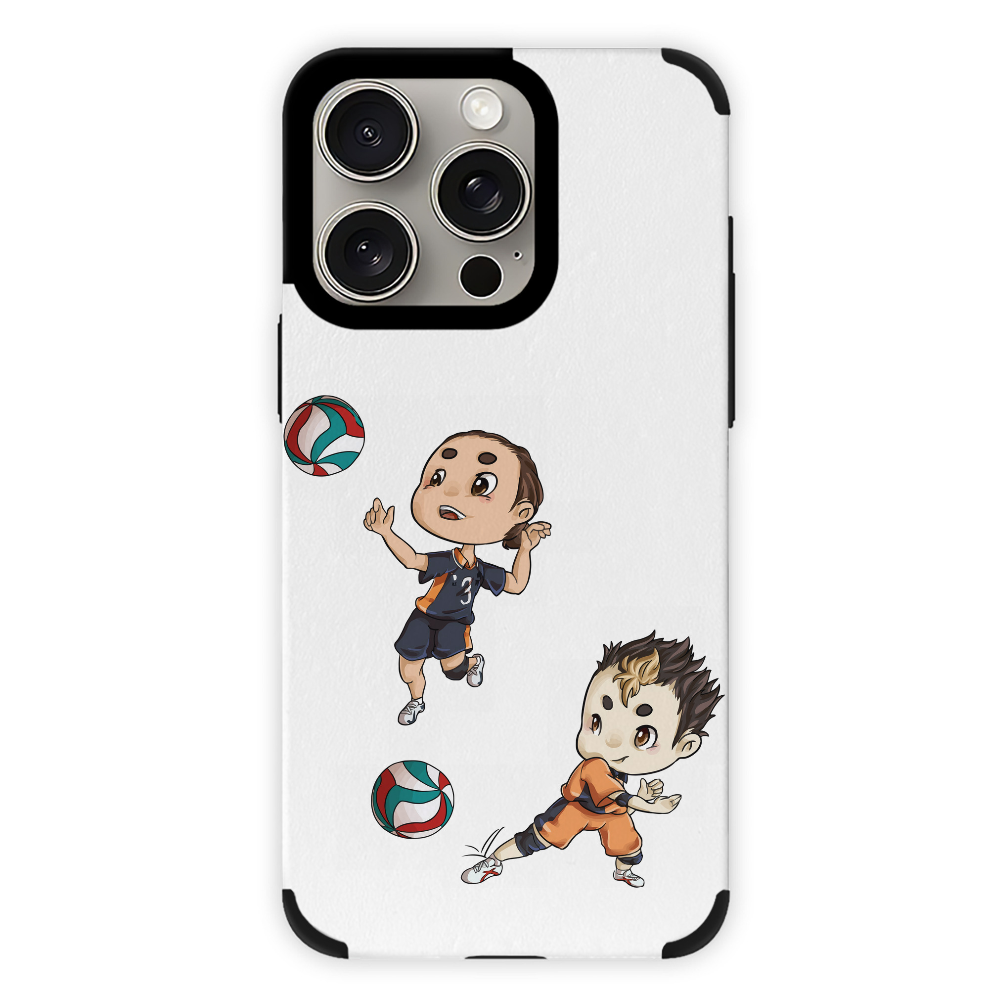 （画像用） ハイキュー!! Haikyu!! 【iPhone15ProMax対応】 PUレザー スマホケース 耐衝撃＆黄変防止