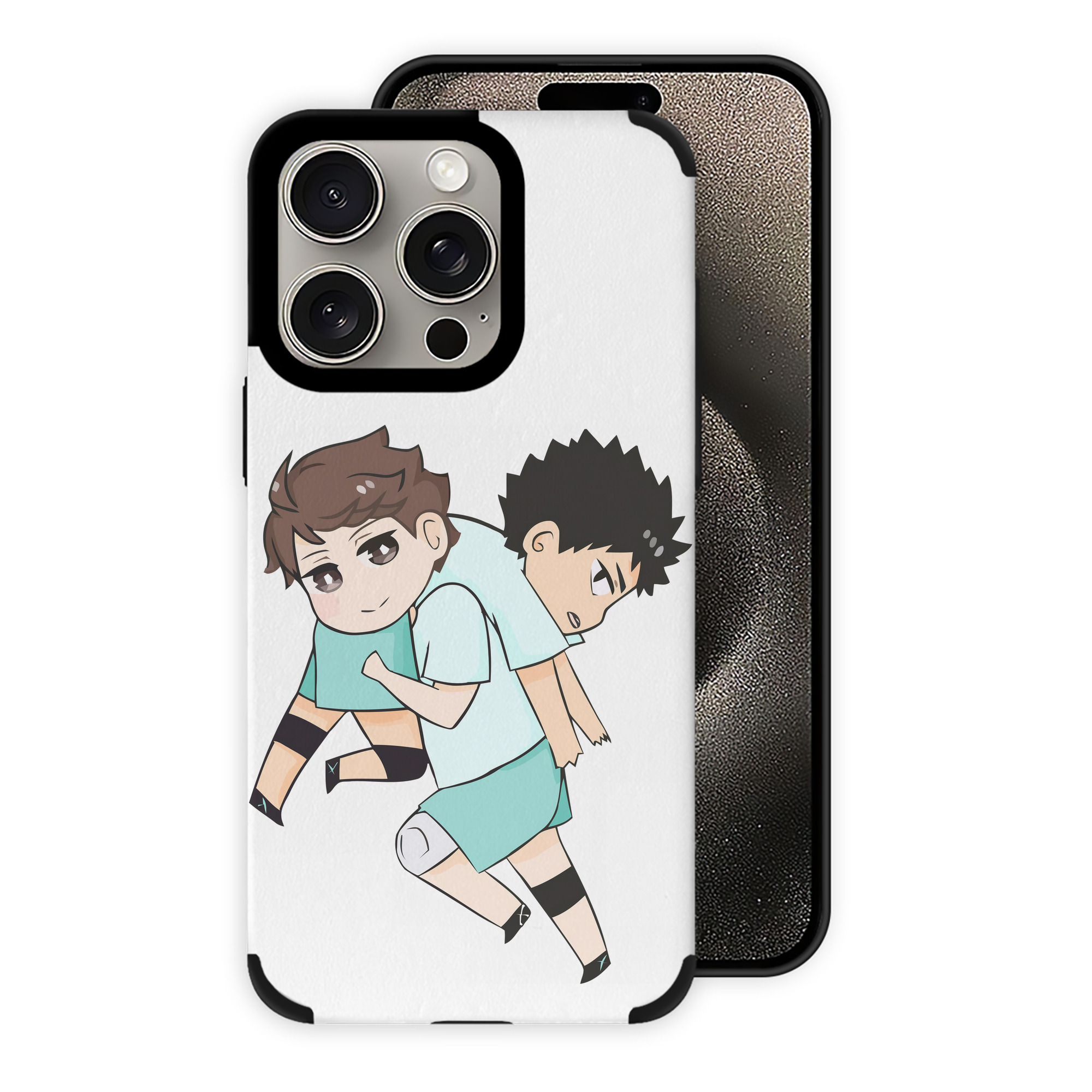 （画像用） ハイキュー!! Haikyu!! 【iPhone15ProMax対応】 PUレザー スマホケース 耐衝撃＆黄変防止