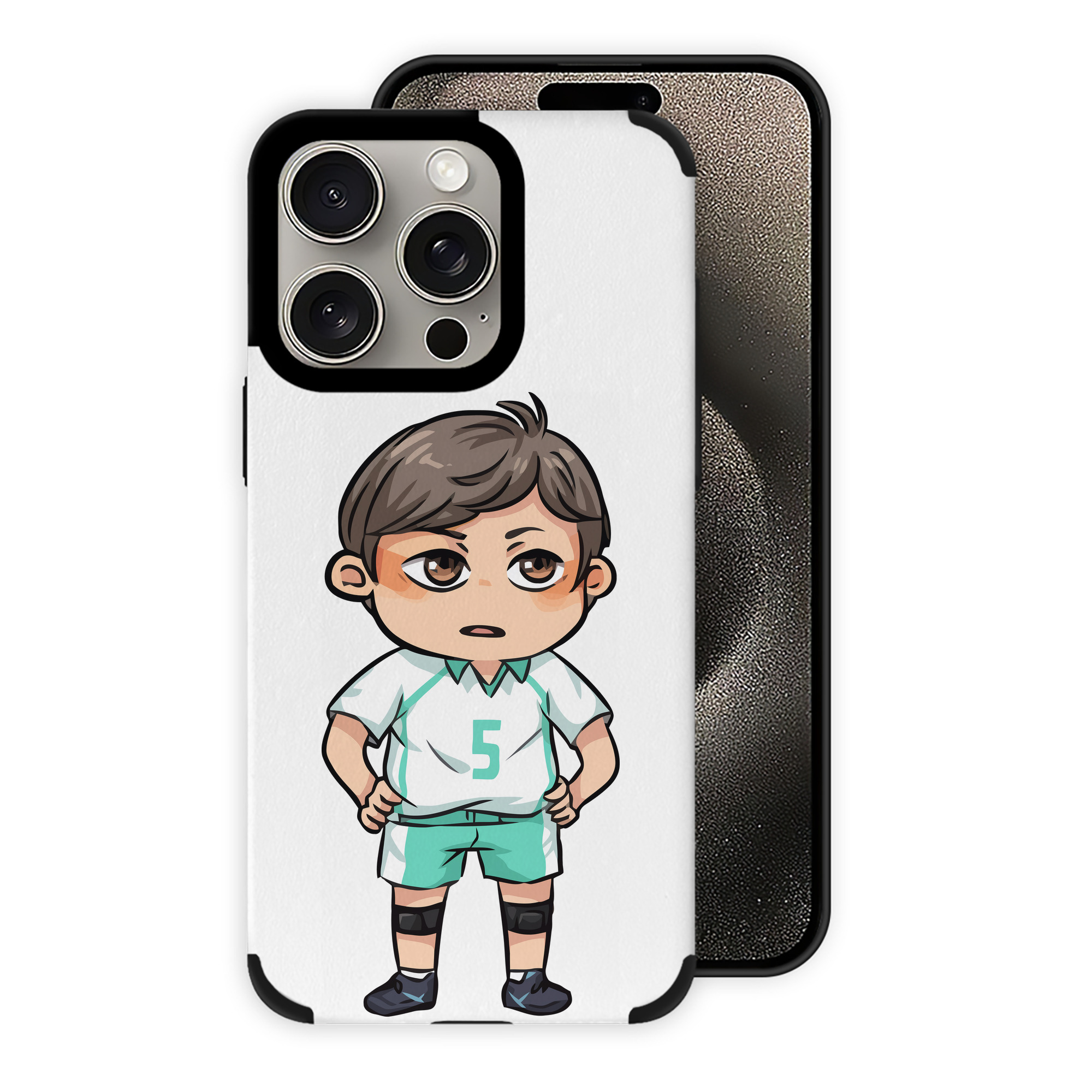 （画像用） ハイキュー!! Haikyu!! 【iPhone15ProMax対応】 PUレザー スマホケース 耐衝撃＆黄変防止