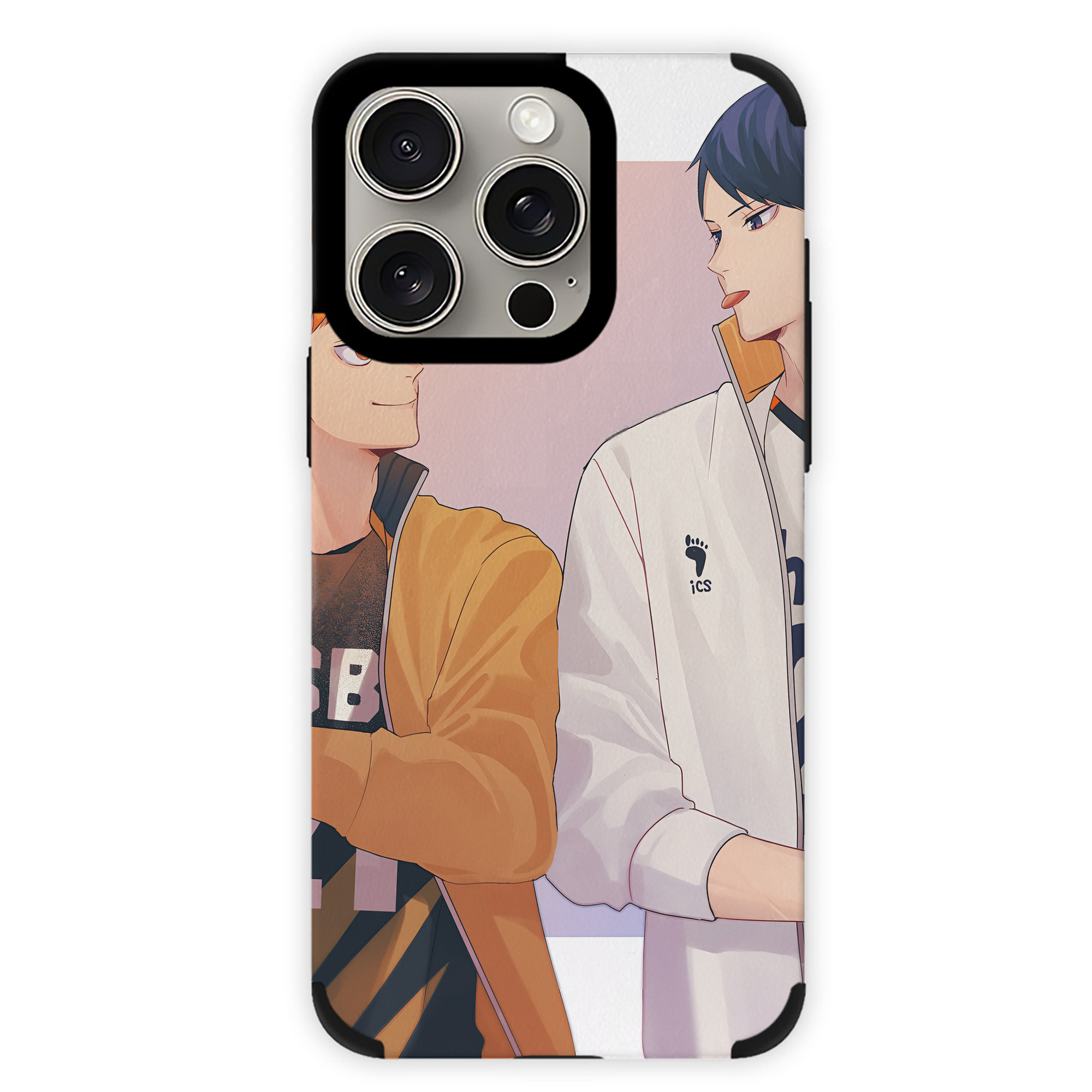 （画像用） ハイキュー!! Haikyu!! 【iPhone15ProMax対応】 PUレザー スマホケース 耐衝撃＆黄変防止