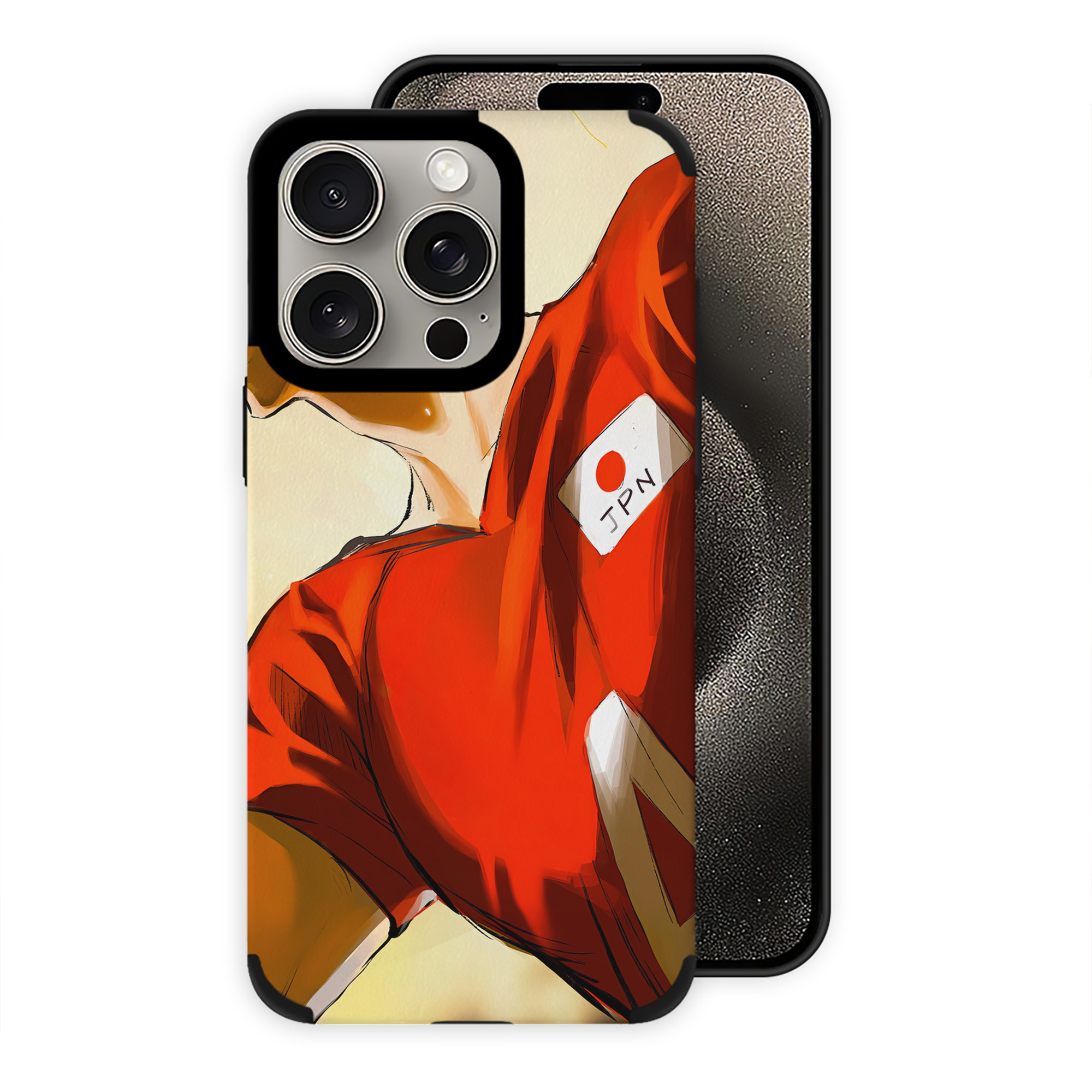 （画像用） ハイキュー!! Haikyu!! 【iPhone15ProMax対応】 PUレザー スマホケース 耐衝撃＆黄変防止
