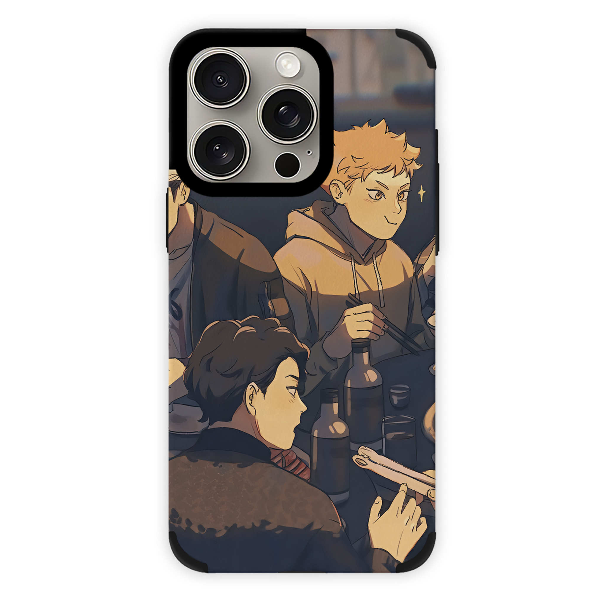 （画像用） ハイキュー!! Haikyu!! 【iPhone15ProMax対応】 PUレザー スマホケース 耐衝撃＆黄変防止