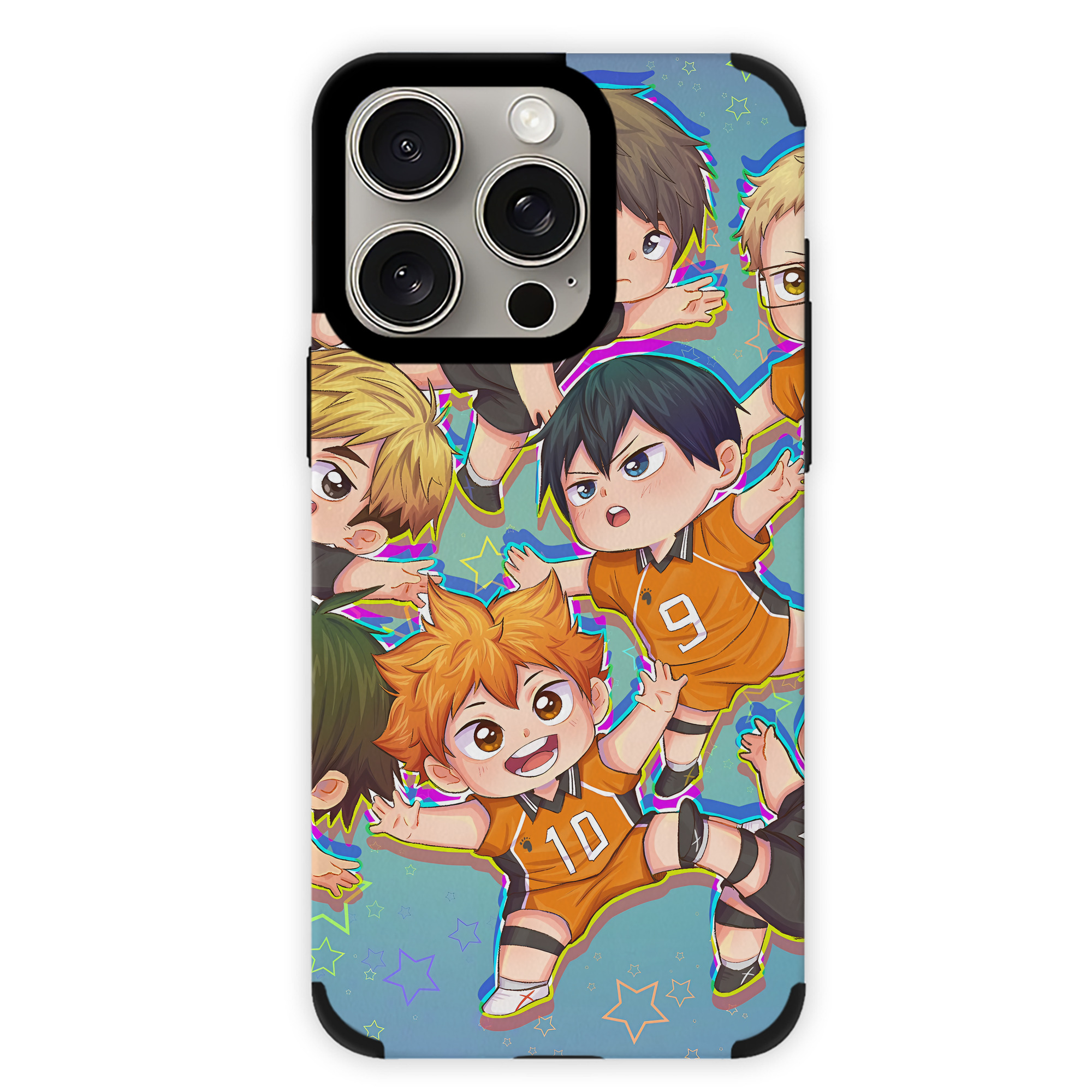（画像用） ハイキュー!! Haikyu!! 【iPhone15ProMax対応】 PUレザー スマホケース 耐衝撃＆黄変防止