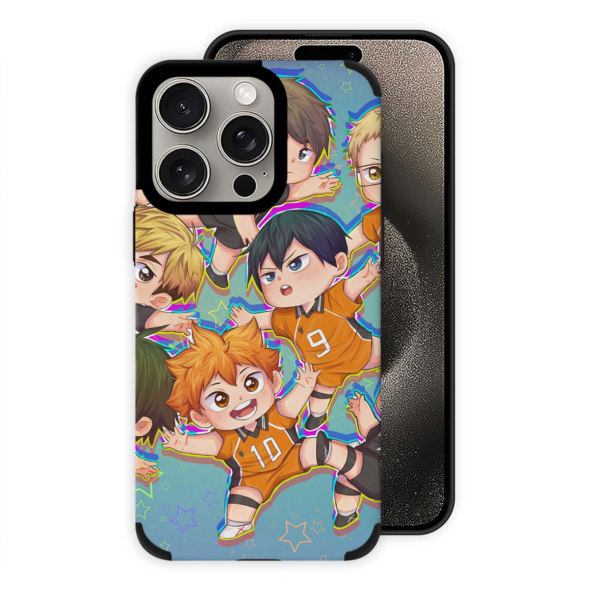 （画像用） ハイキュー!! Haikyu!! 【iPhone15ProMax対応】 PUレザー スマホケース 耐衝撃＆黄変防止