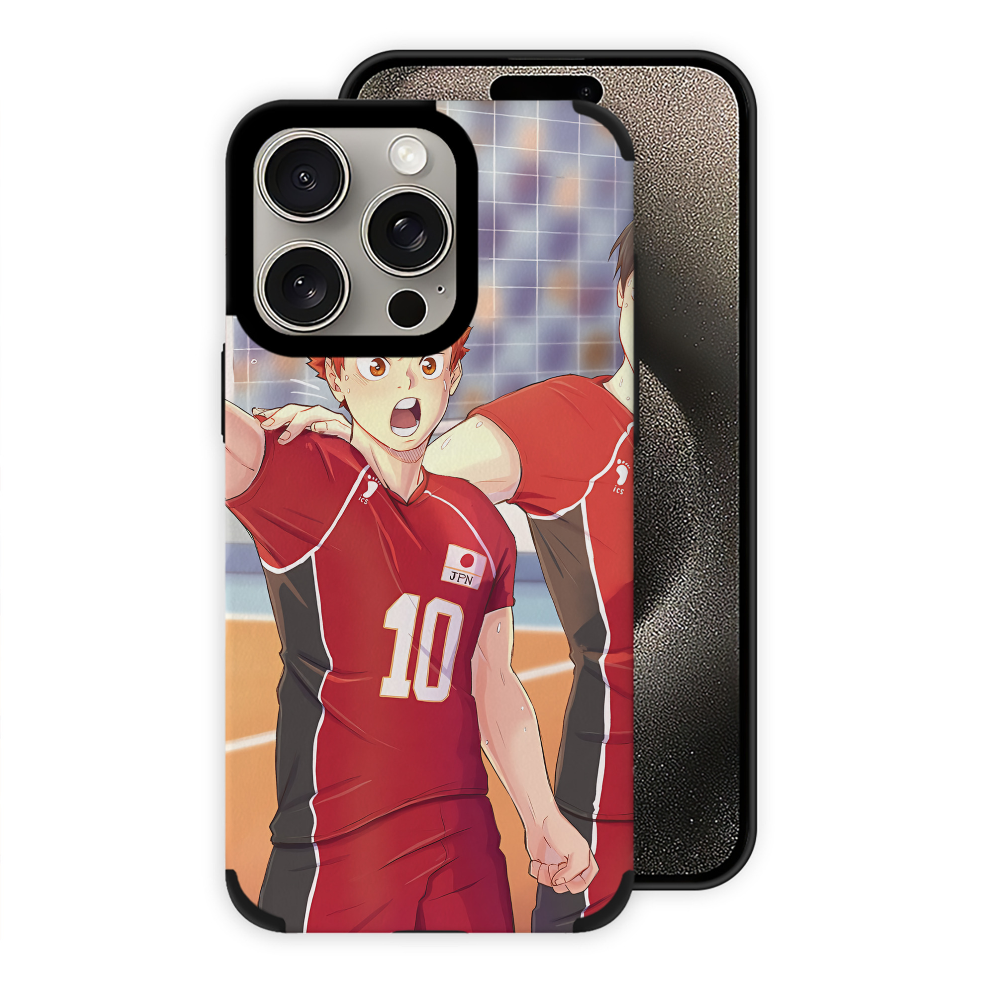 （画像用） ハイキュー!! Haikyu!! 【iPhone15ProMax対応】 PUレザー スマホケース 耐衝撃＆黄変防止
