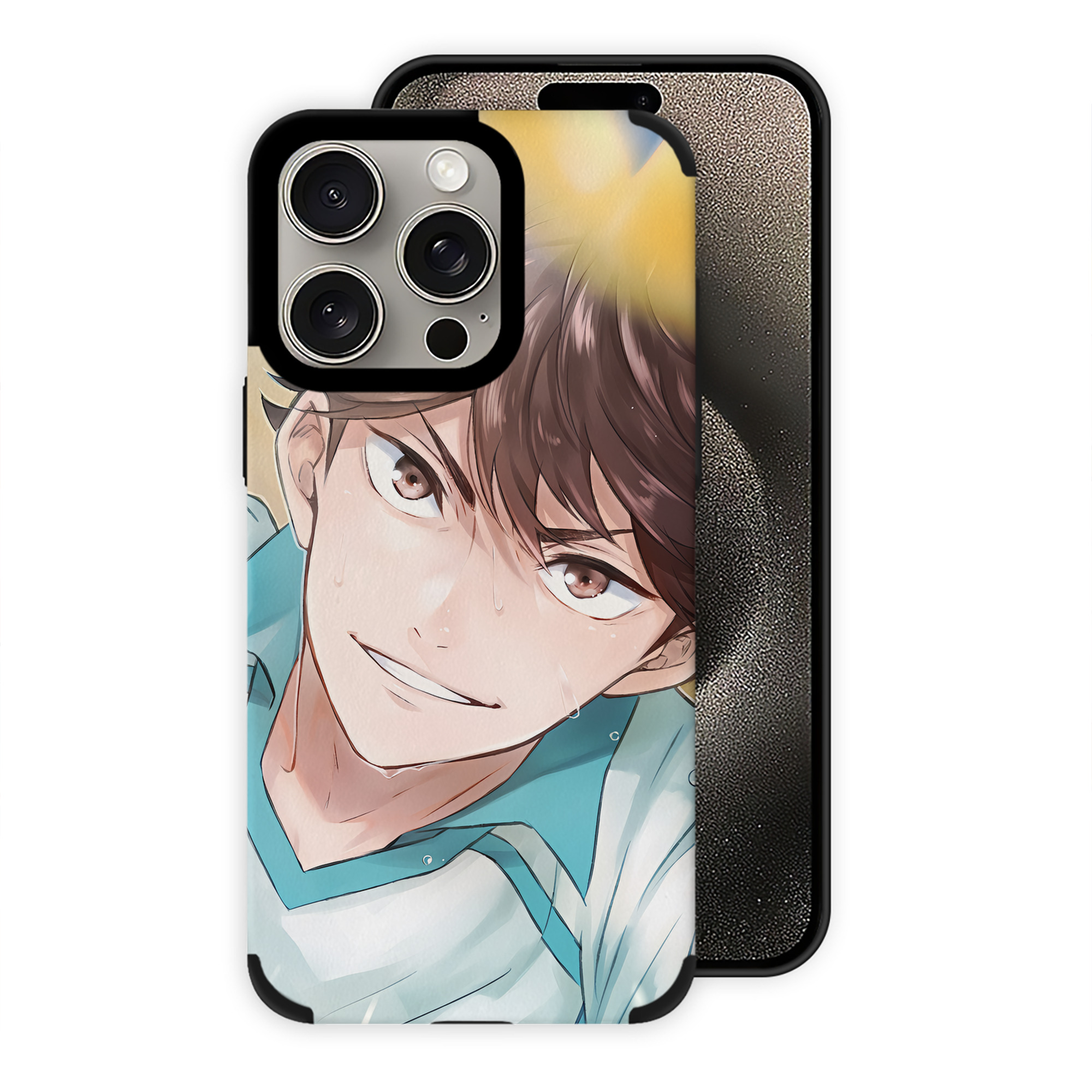 （画像用） ハイキュー!! Haikyu!! 【iPhone15ProMax対応】 PUレザー スマホケース 耐衝撃＆黄変防止