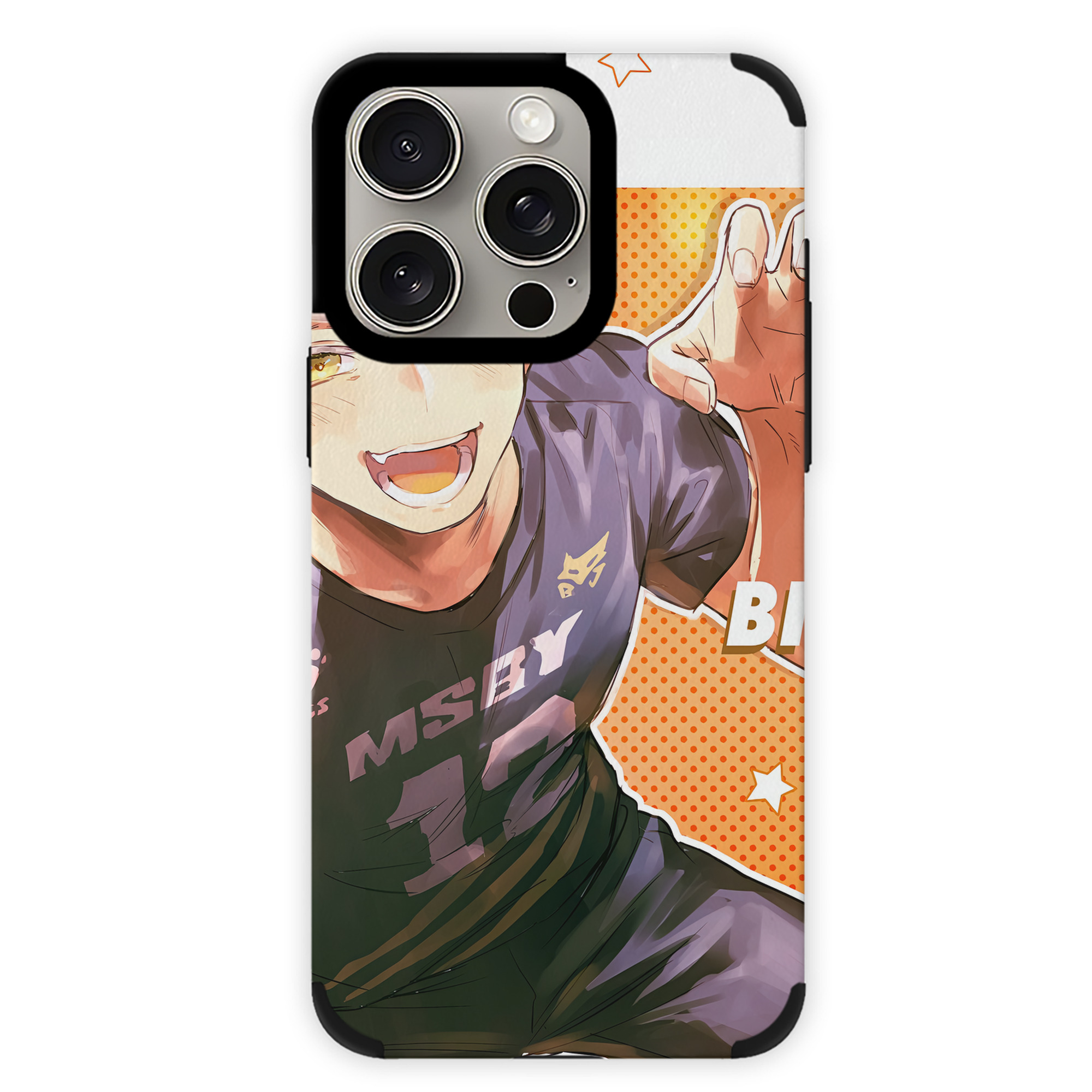 （画像用） ハイキュー!! Haikyu!! 【iPhone15ProMax対応】 PUレザー スマホケース 耐衝撃＆黄変防止