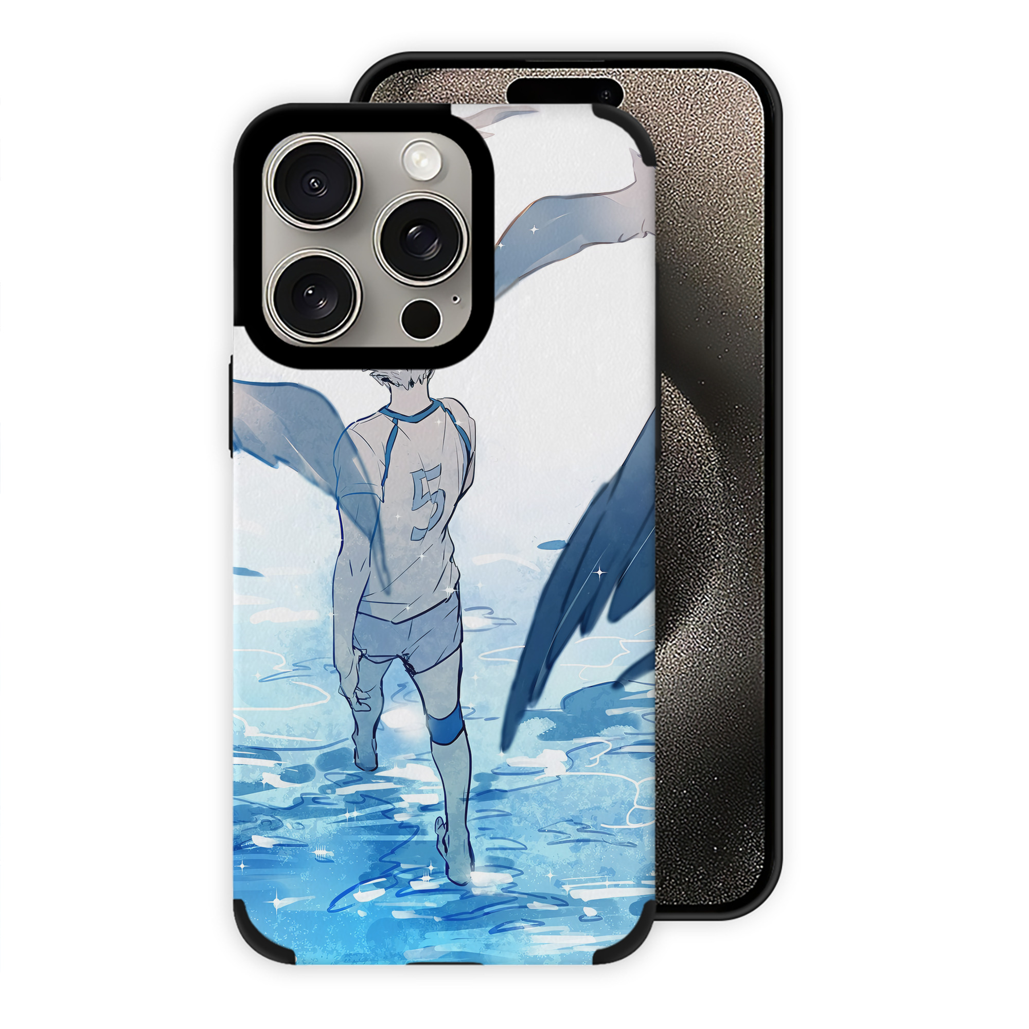 （画像用） ハイキュー!! Haikyu!! 【iPhone15ProMax対応】 PUレザー スマホケース 耐衝撃＆黄変防止