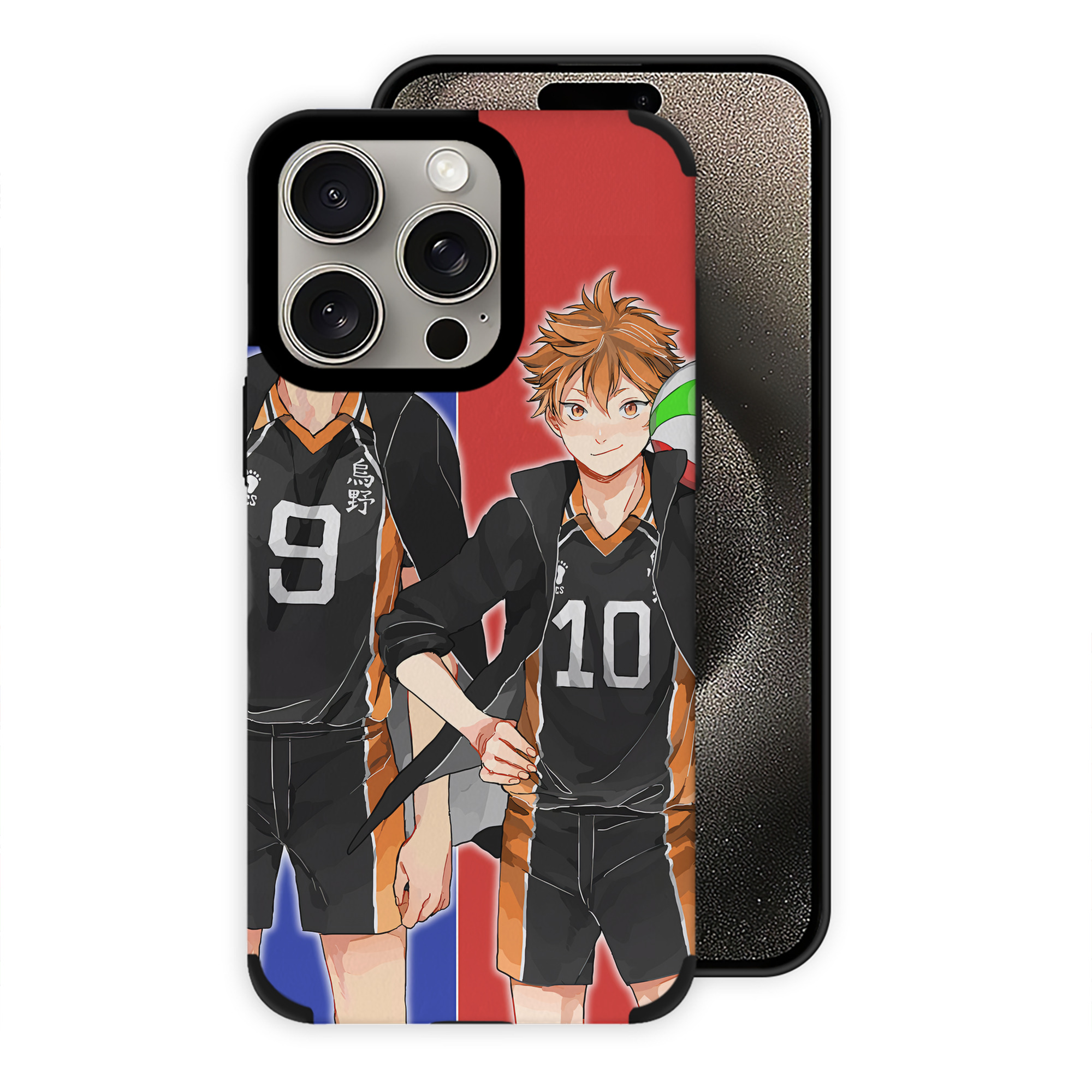 （画像用） ハイキュー!! Haikyu!! 【iPhone15ProMax対応】 PUレザー スマホケース 耐衝撃＆黄変防止