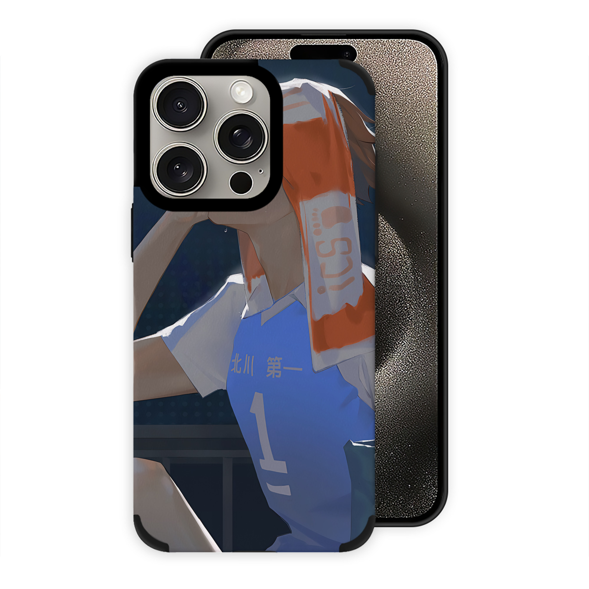 （画像用） ハイキュー!! Haikyu!! 【iPhone15ProMax対応】 PUレザー スマホケース 耐衝撃＆黄変防止