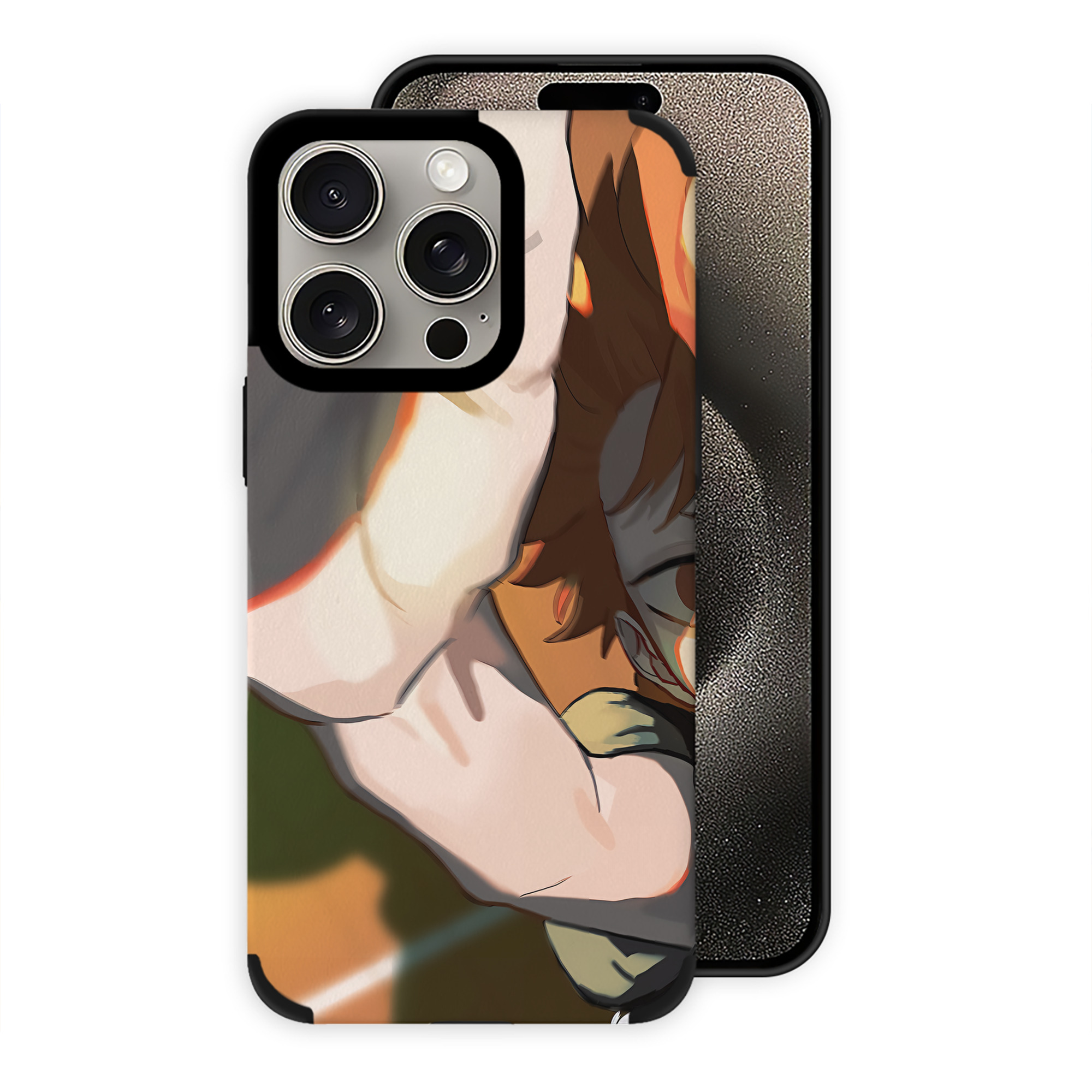 （画像用） ハイキュー!! Haikyu!! 【iPhone15ProMax対応】 PUレザー スマホケース 耐衝撃＆黄変防止
