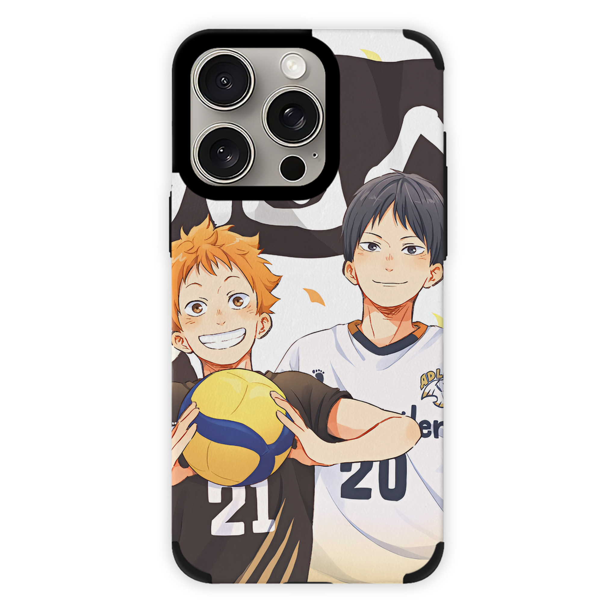 （画像用） ハイキュー!! Haikyu!! 【iPhone15ProMax対応】 PUレザー スマホケース 耐衝撃＆黄変防止