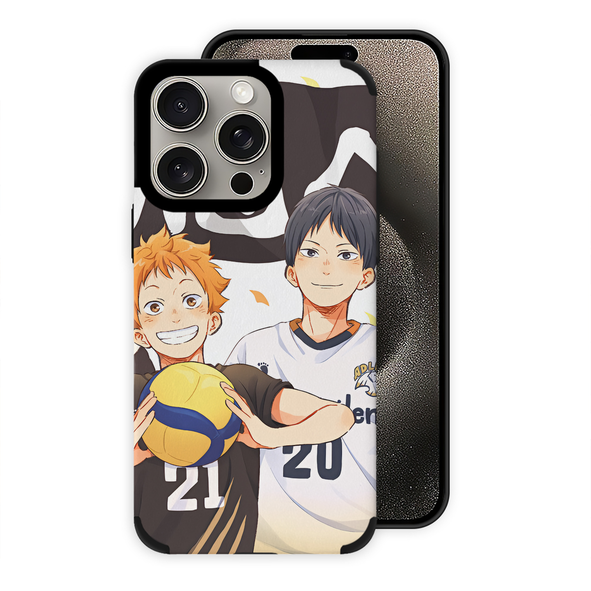 （画像用） ハイキュー!! Haikyu!! 【iPhone15ProMax対応】 PUレザー スマホケース 耐衝撃＆黄変防止