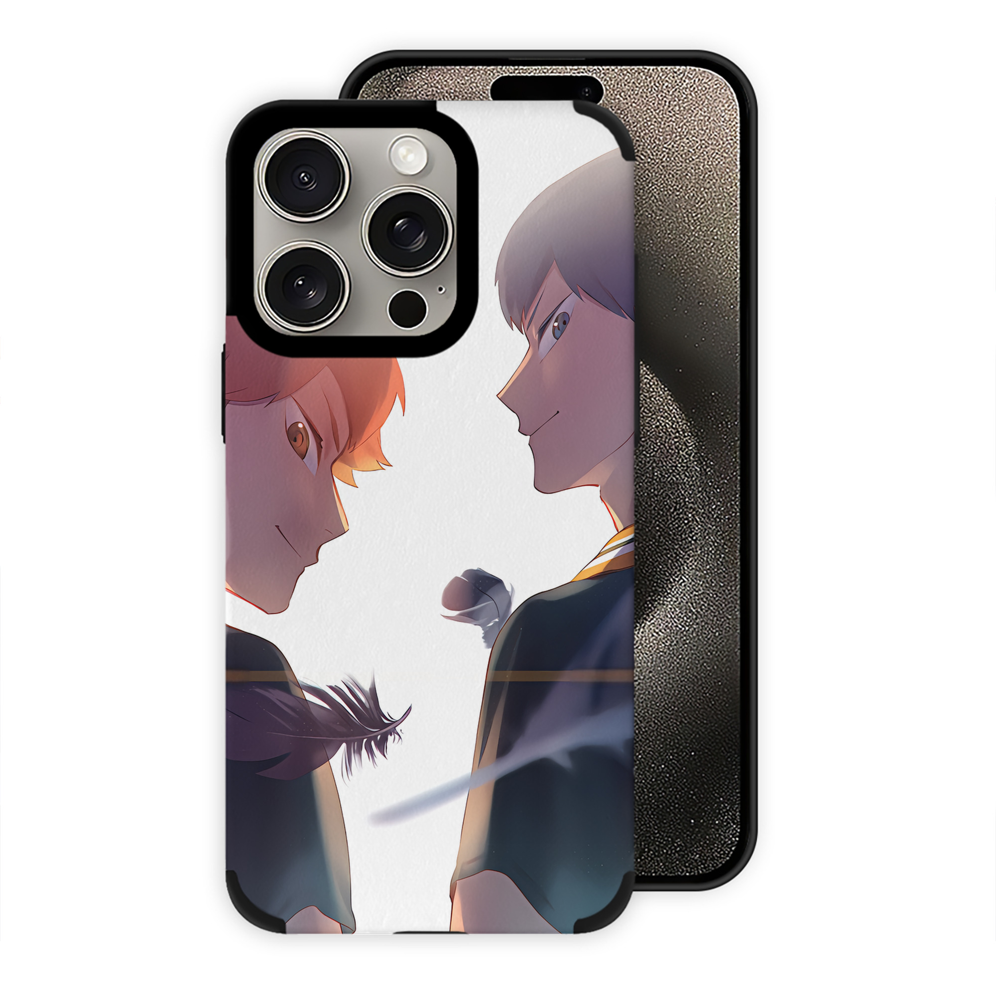 （画像用） ハイキュー!! Haikyu!! 【iPhone15ProMax対応】 PUレザー スマホケース 耐衝撃＆黄変防止