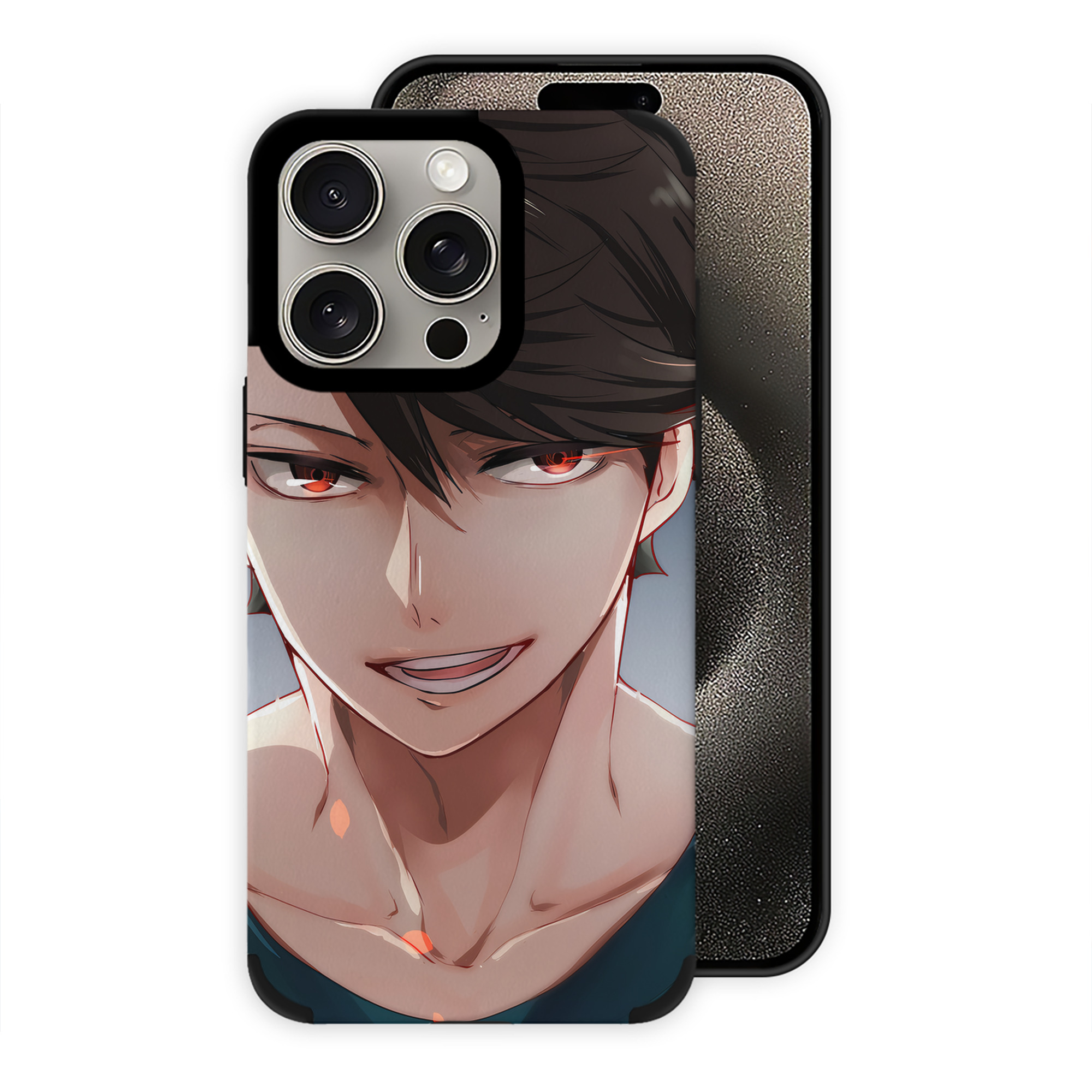 （画像用） ハイキュー!! Haikyu!! 【iPhone15ProMax対応】 PUレザー スマホケース 耐衝撃＆黄変防止