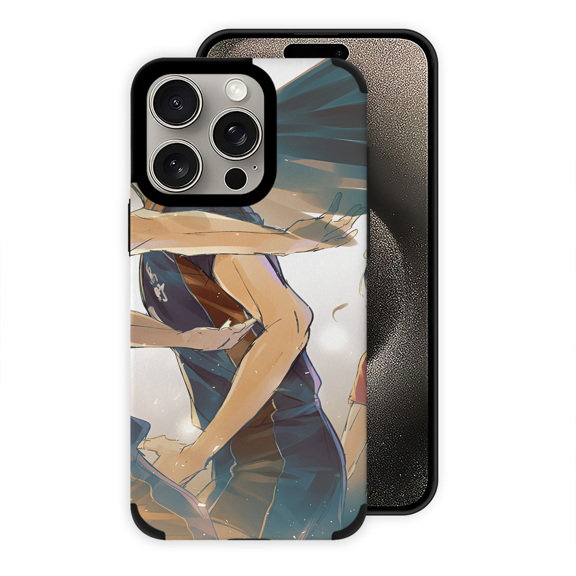 （画像用） ハイキュー!! Haikyu!! 【iPhone15ProMax対応】 PUレザー スマホケース 耐衝撃＆黄変防止