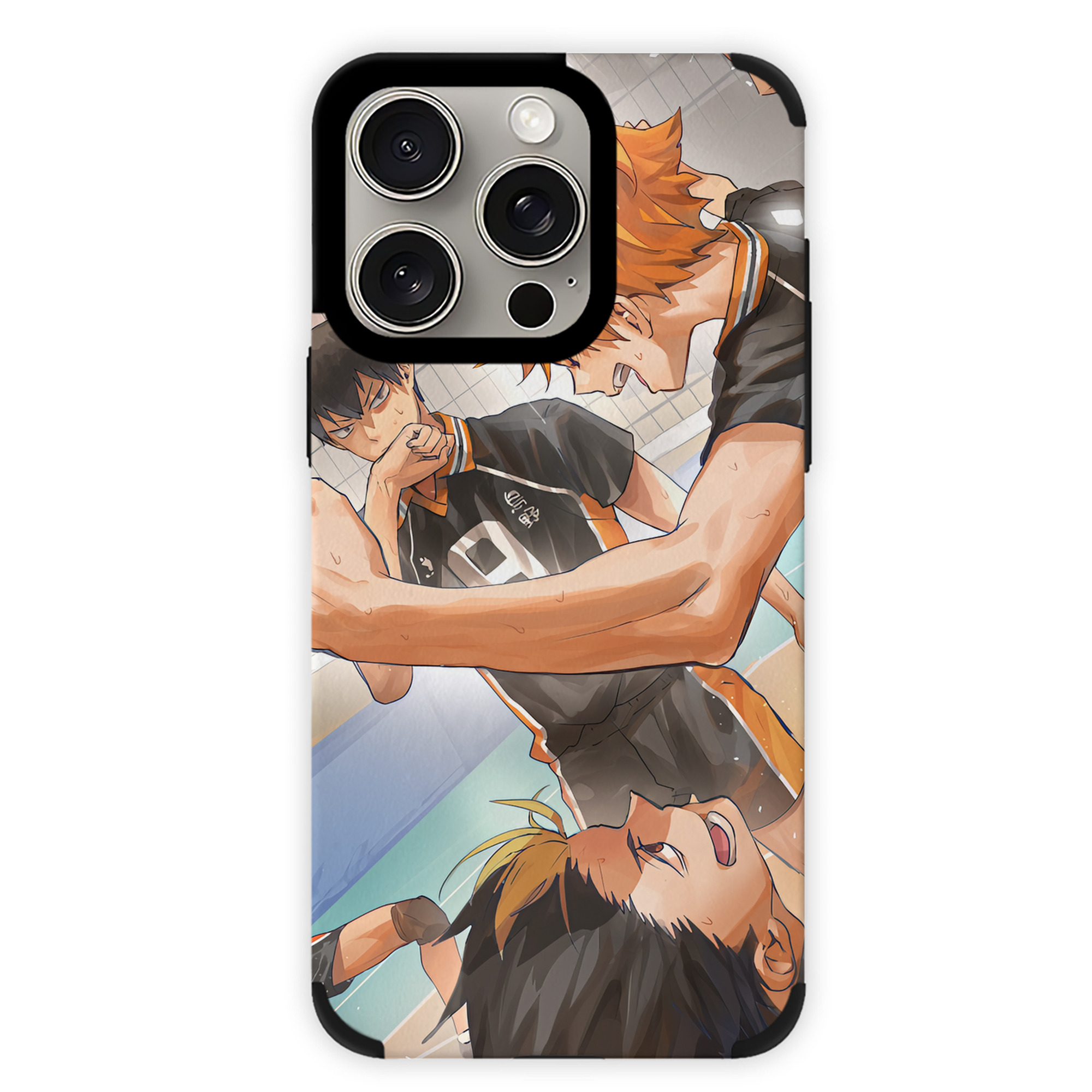 （画像用） ハイキュー!! Haikyu!! 【iPhone15ProMax対応】 PUレザー スマホケース 耐衝撃＆黄変防止