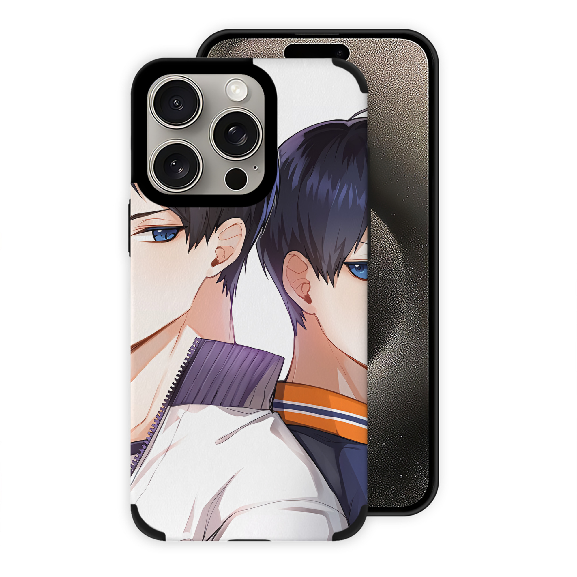 （画像用） ハイキュー!! Haikyu!! 【iPhone15ProMax対応】 PUレザー スマホケース 耐衝撃＆黄変防止