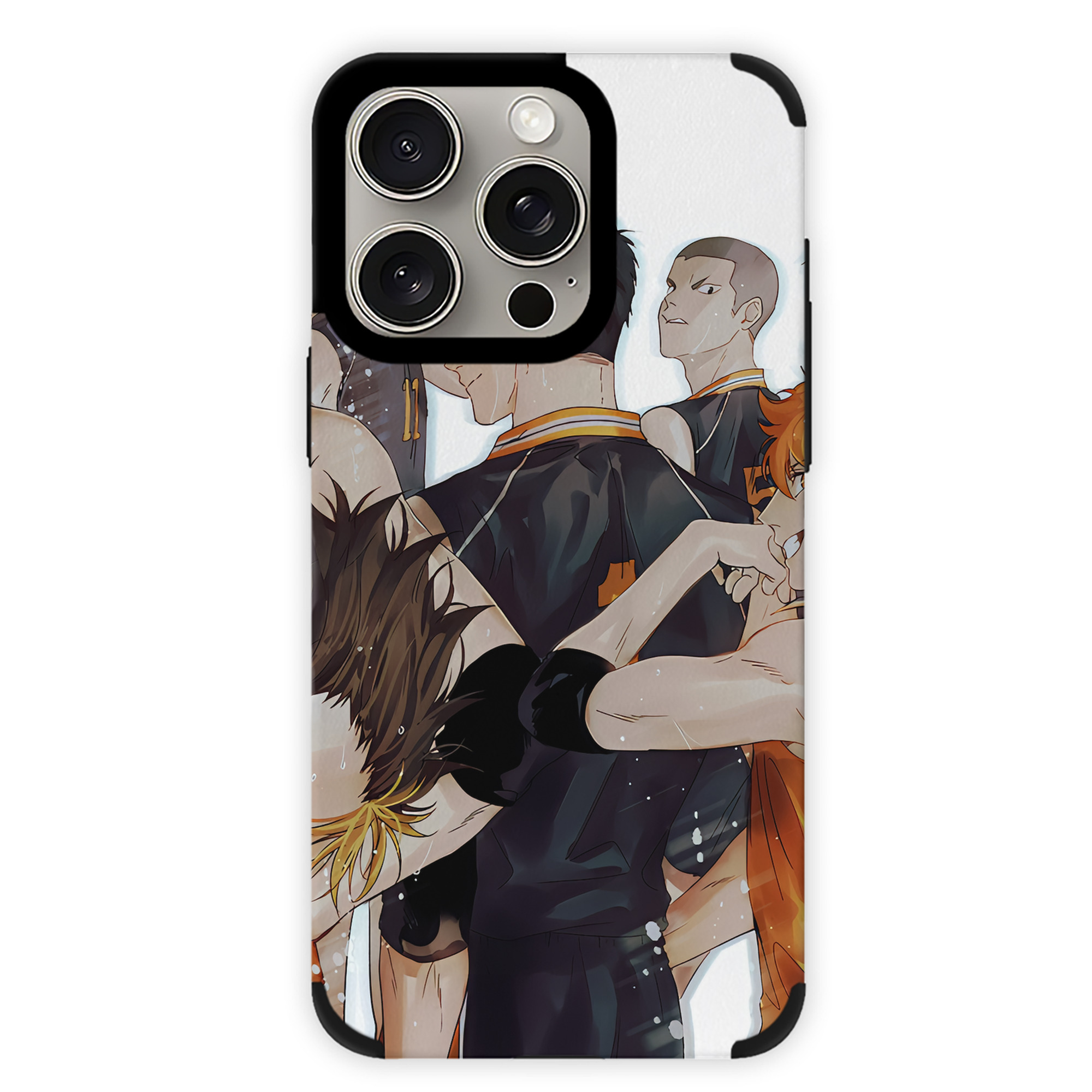 （画像用） ハイキュー!! Haikyu!! 【iPhone15ProMax対応】 PUレザー スマホケース 耐衝撃＆黄変防止