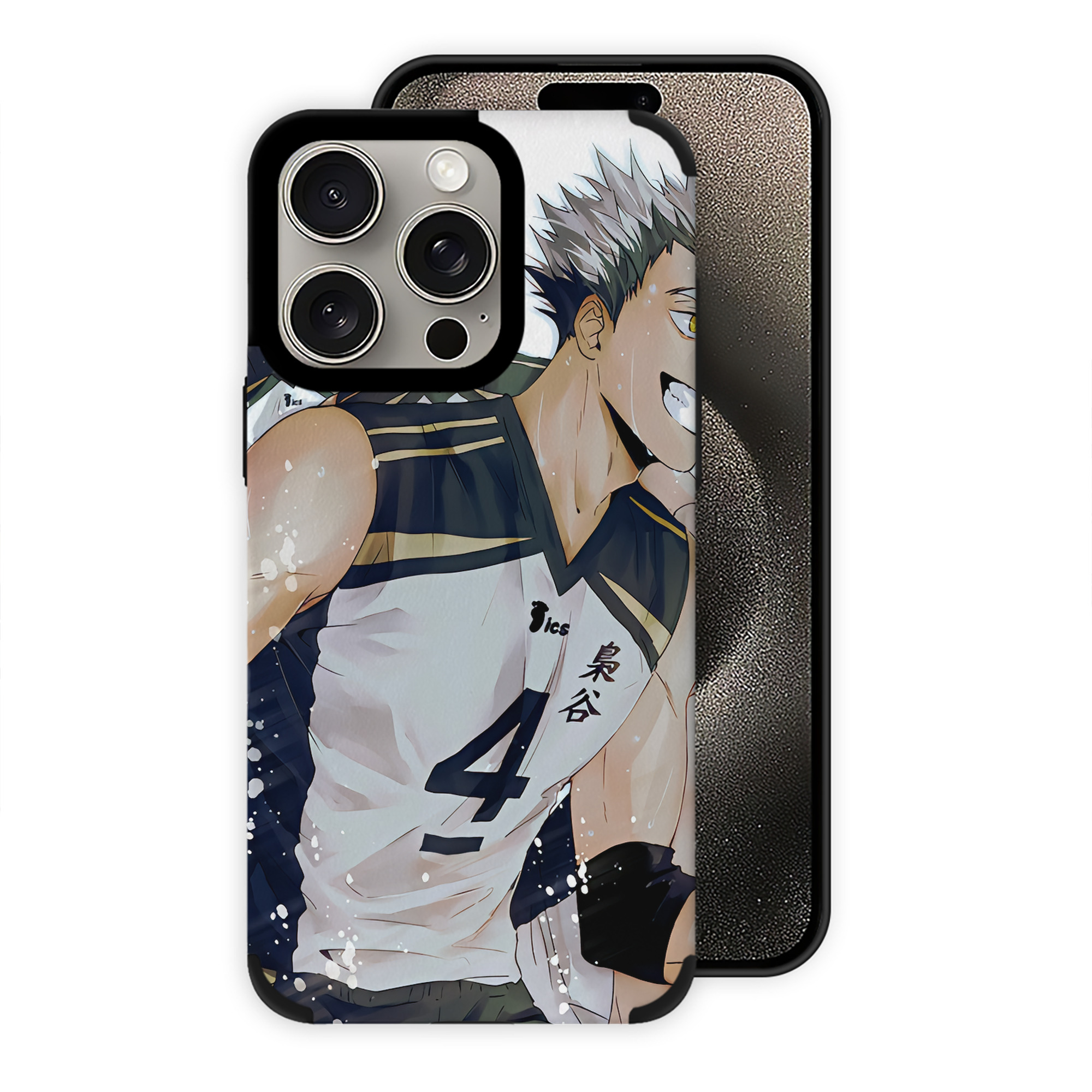 （画像用） ハイキュー!! Haikyu!! 【iPhone15ProMax対応】 PUレザー スマホケース 耐衝撃＆黄変防止