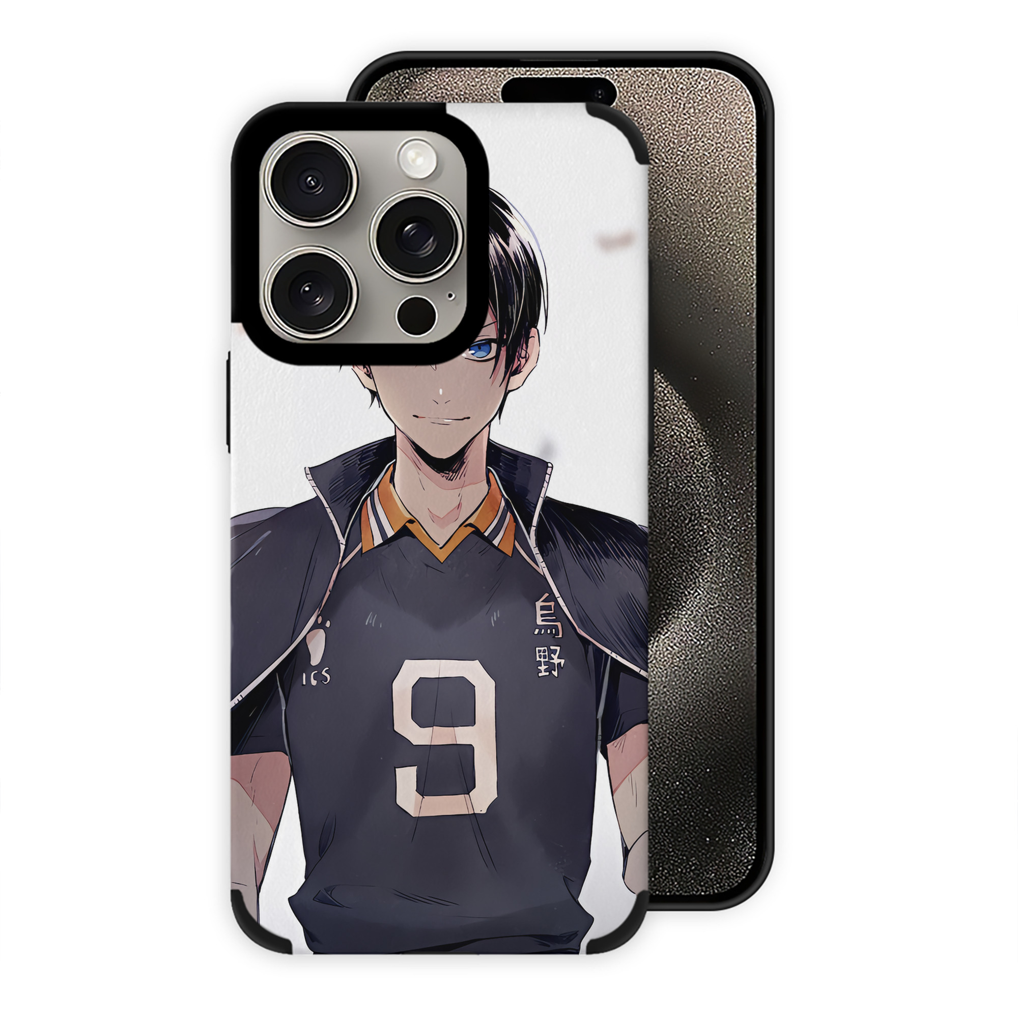 （画像用） ハイキュー!! Haikyu!! 【iPhone15ProMax対応】 PUレザー スマホケース 耐衝撃＆黄変防止