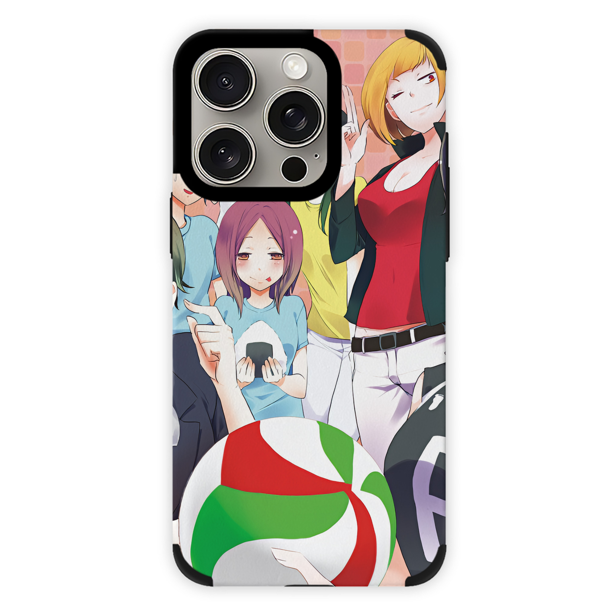 （画像用） ハイキュー!! Haikyu!! 【iPhone15ProMax対応】 PUレザー スマホケース 耐衝撃＆黄変防止