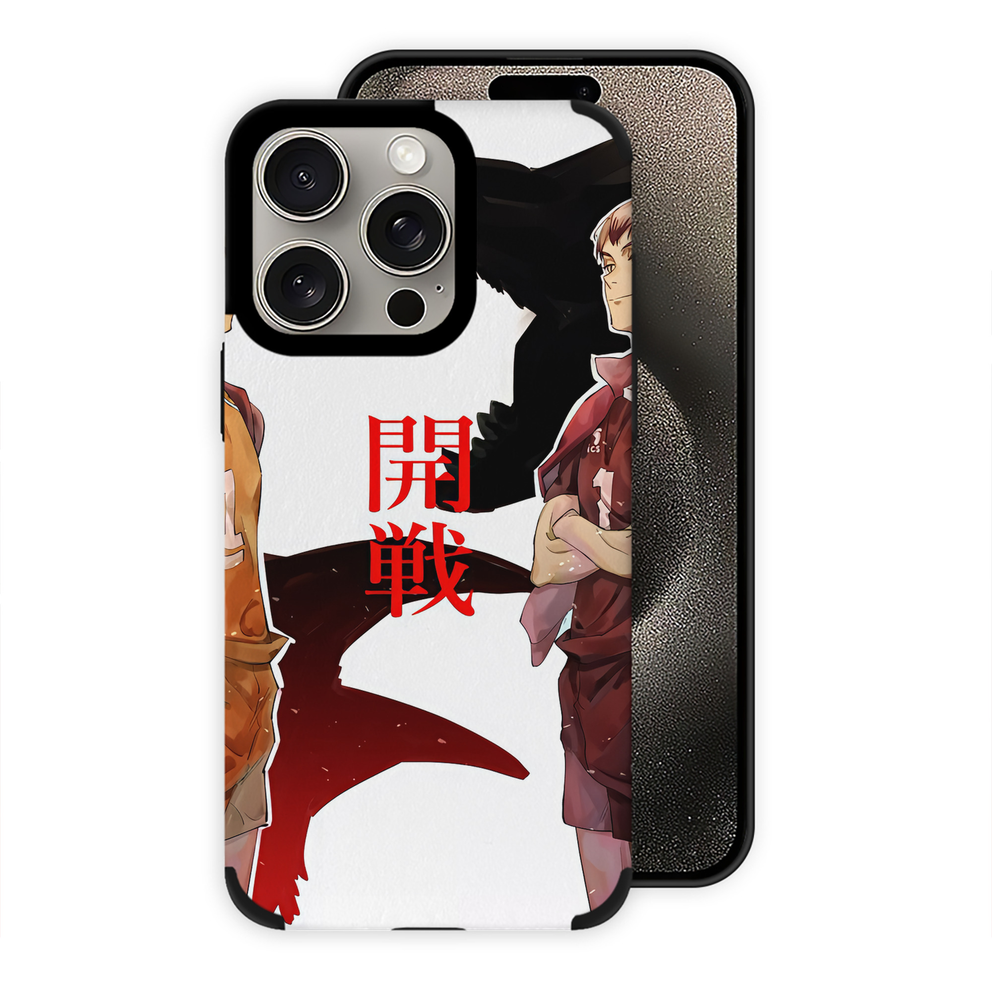 （画像用） ハイキュー!! Haikyu!! 【iPhone15ProMax対応】 PUレザー スマホケース 耐衝撃＆黄変防止