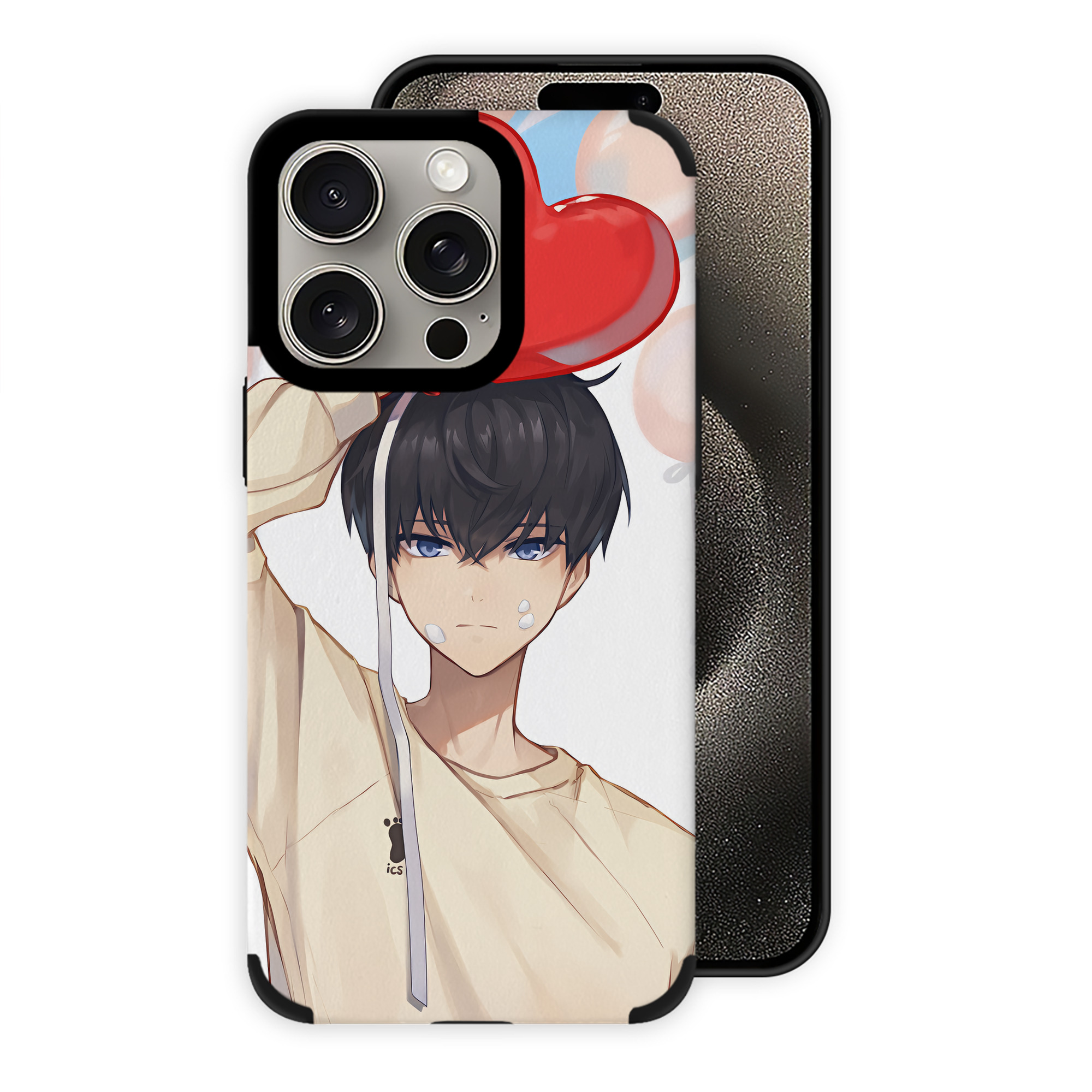 （画像用） ハイキュー!! Haikyu!! 【iPhone15ProMax対応】 PUレザー スマホケース 耐衝撃＆黄変防止