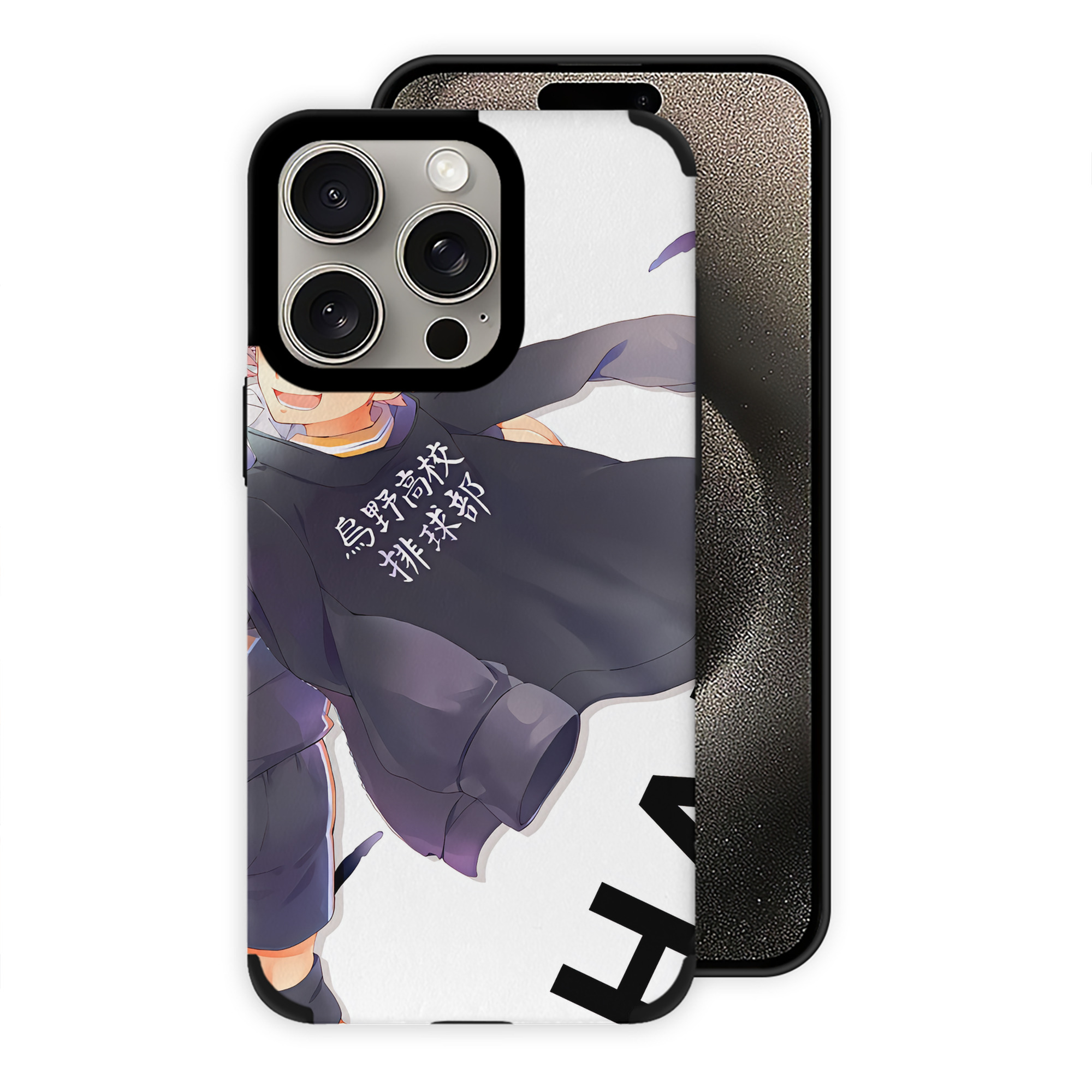 （画像用） ハイキュー!! Haikyu!! 【iPhone15ProMax対応】 PUレザー スマホケース 耐衝撃＆黄変防止