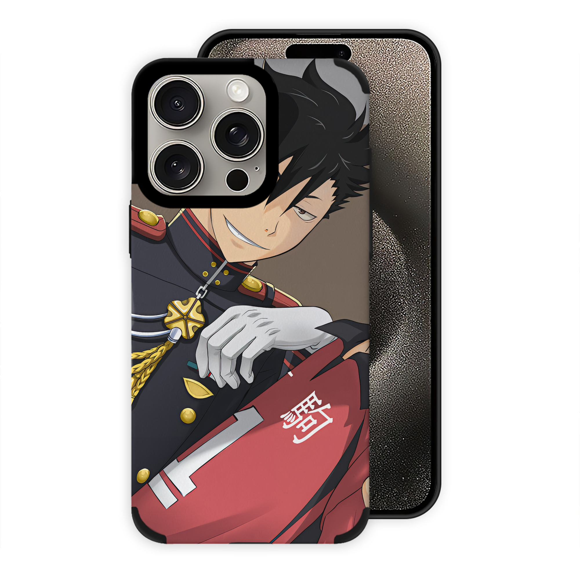 （画像用） ハイキュー!! Haikyu!! 【iPhone15ProMax対応】 PUレザー スマホケース 耐衝撃＆黄変防止