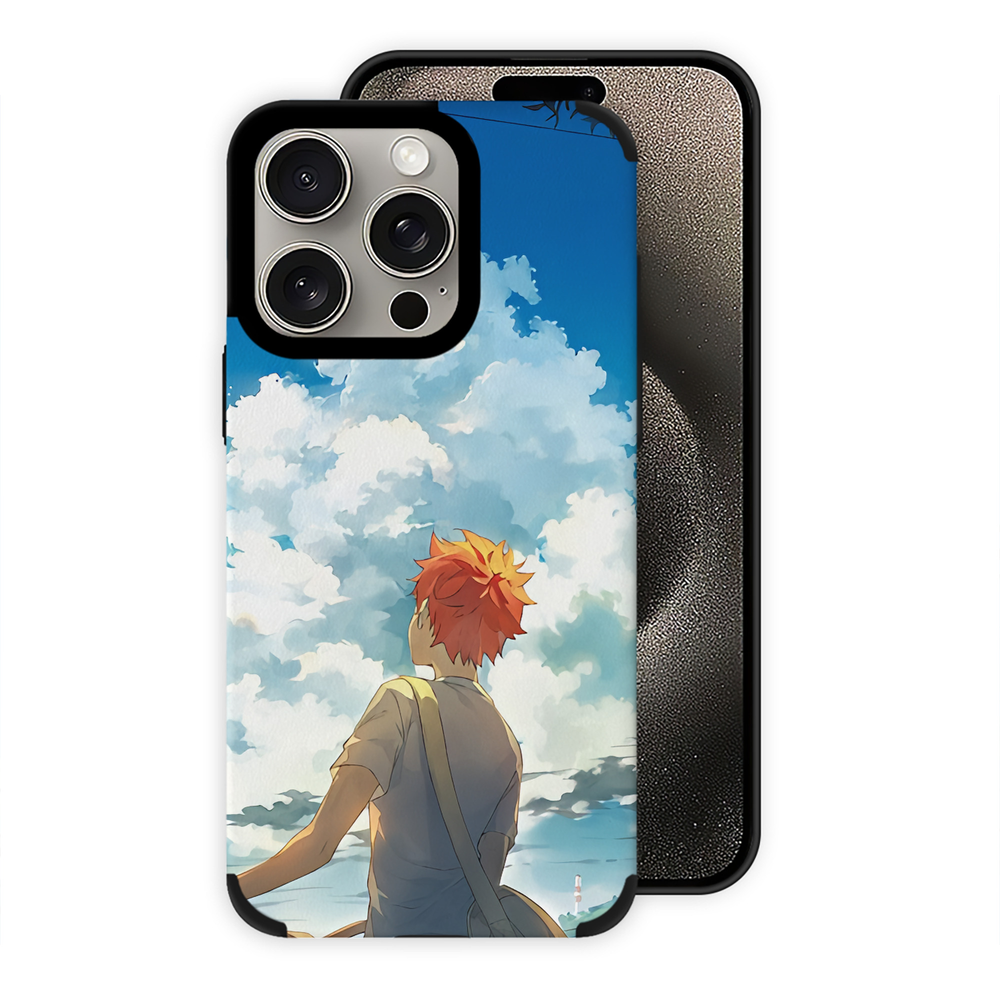 （画像用） ハイキュー!! Haikyu!! 【iPhone15ProMax対応】 PUレザー スマホケース 耐衝撃＆黄変防止